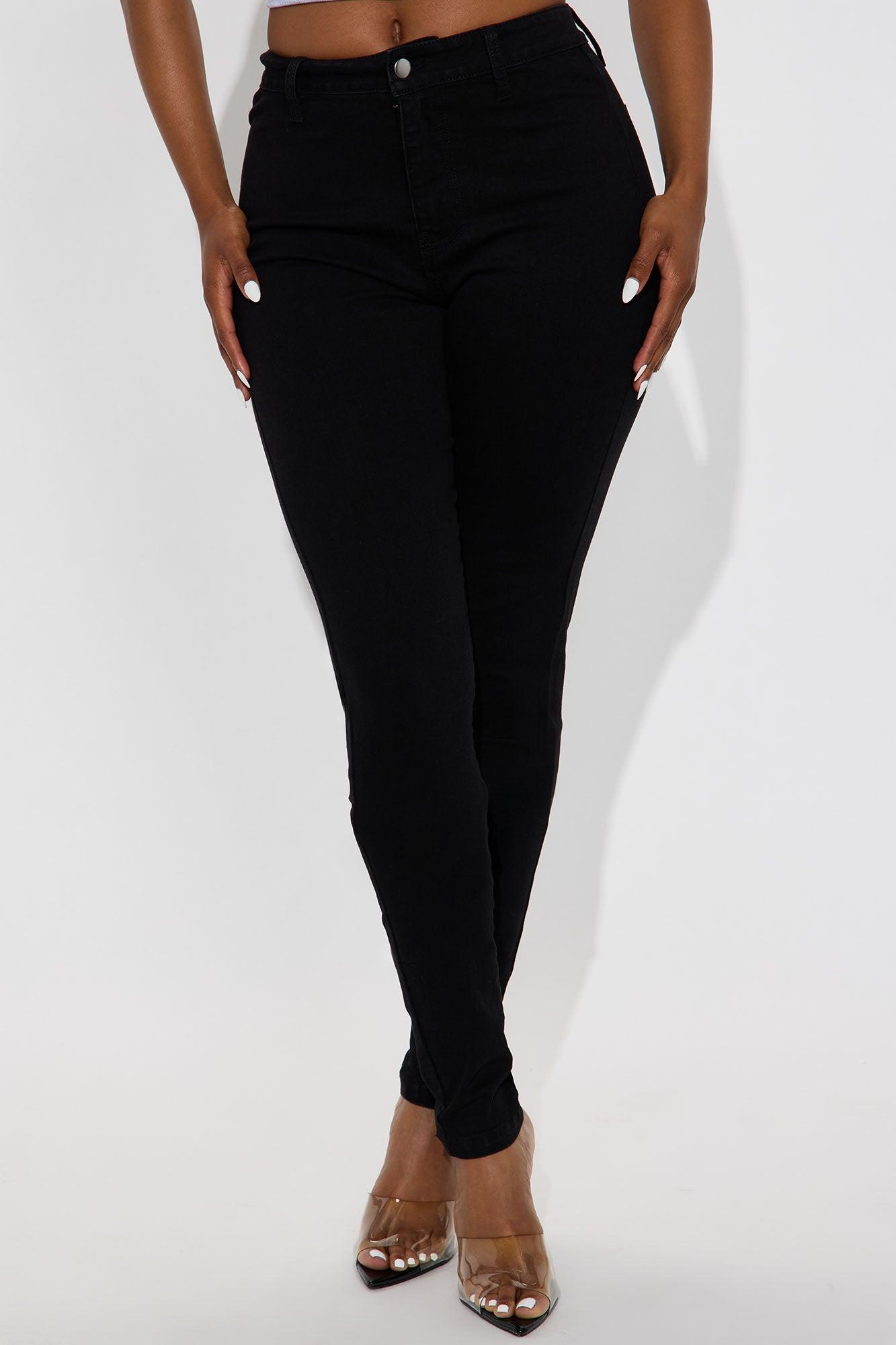 Tall Enough Said High Stretch Skinny Jean - Black Female Product Image