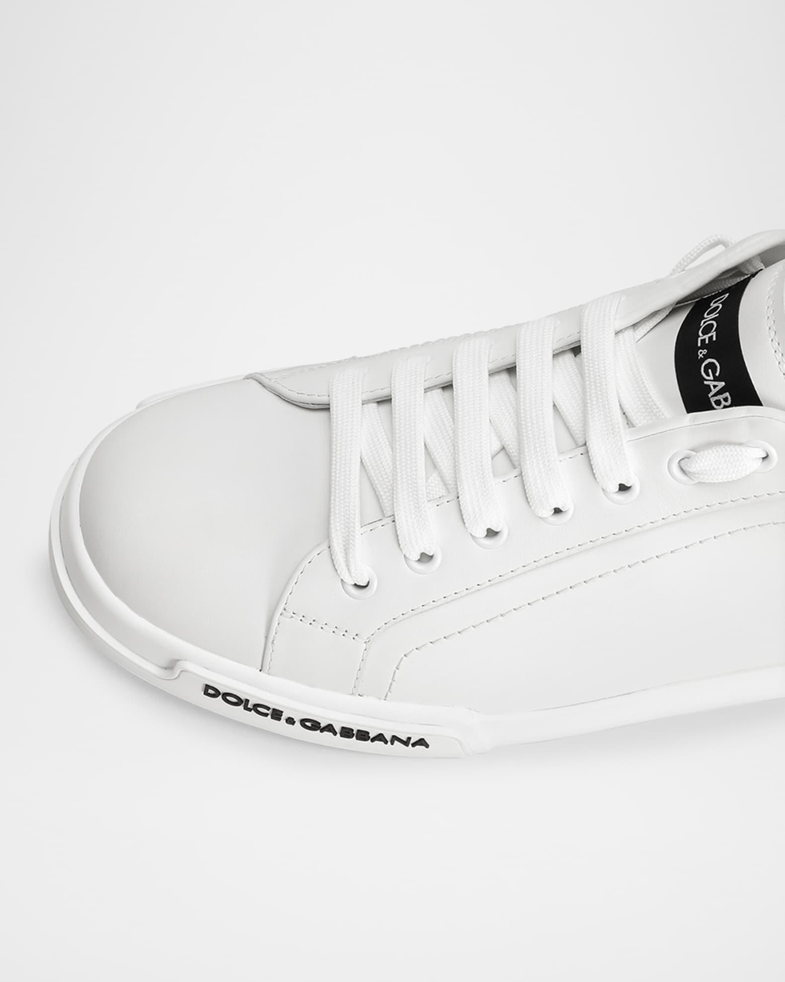 Men's Leather Low-Top Sneakers Product Image