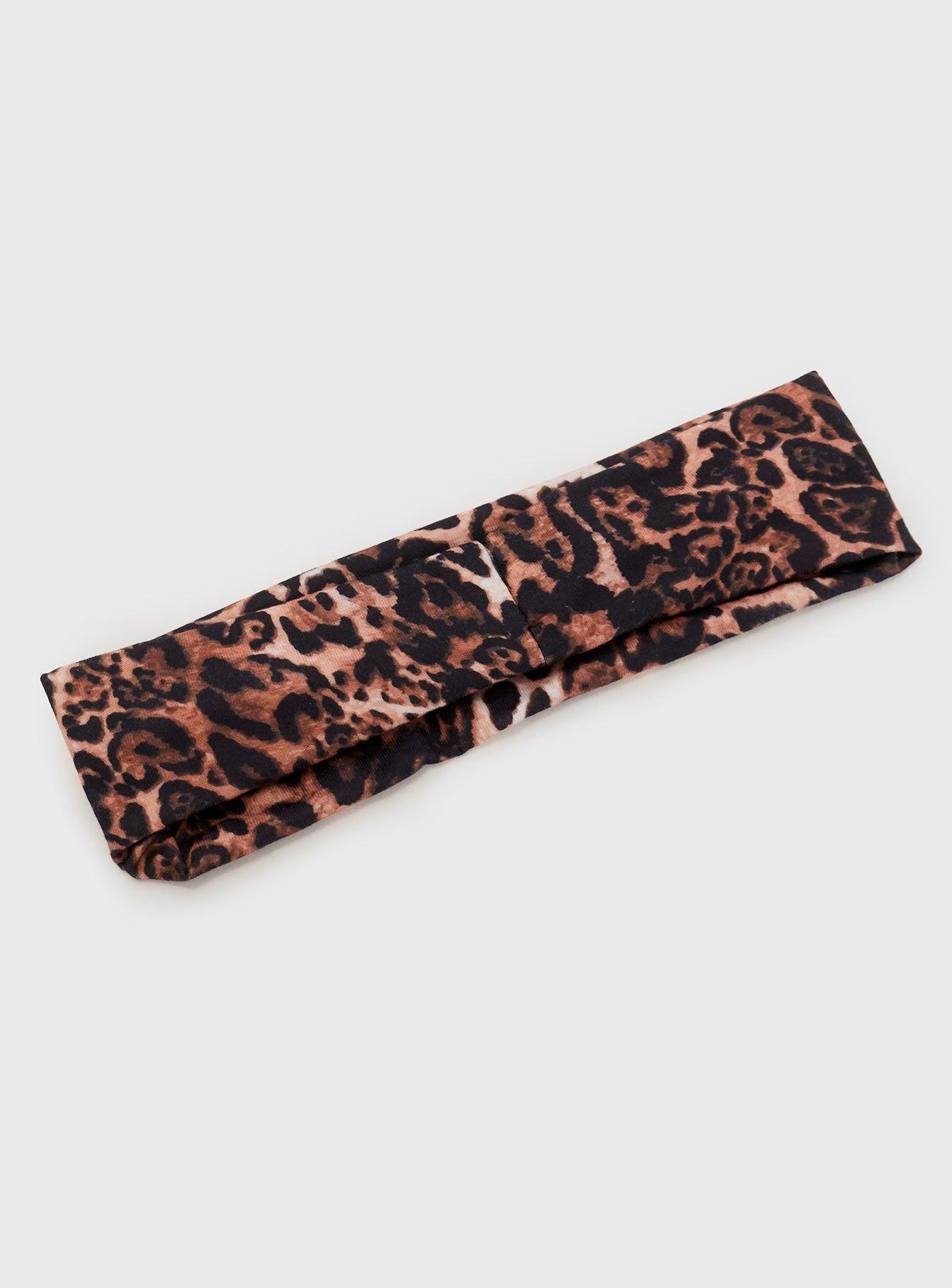 The Juney Headband Leopard Product Image