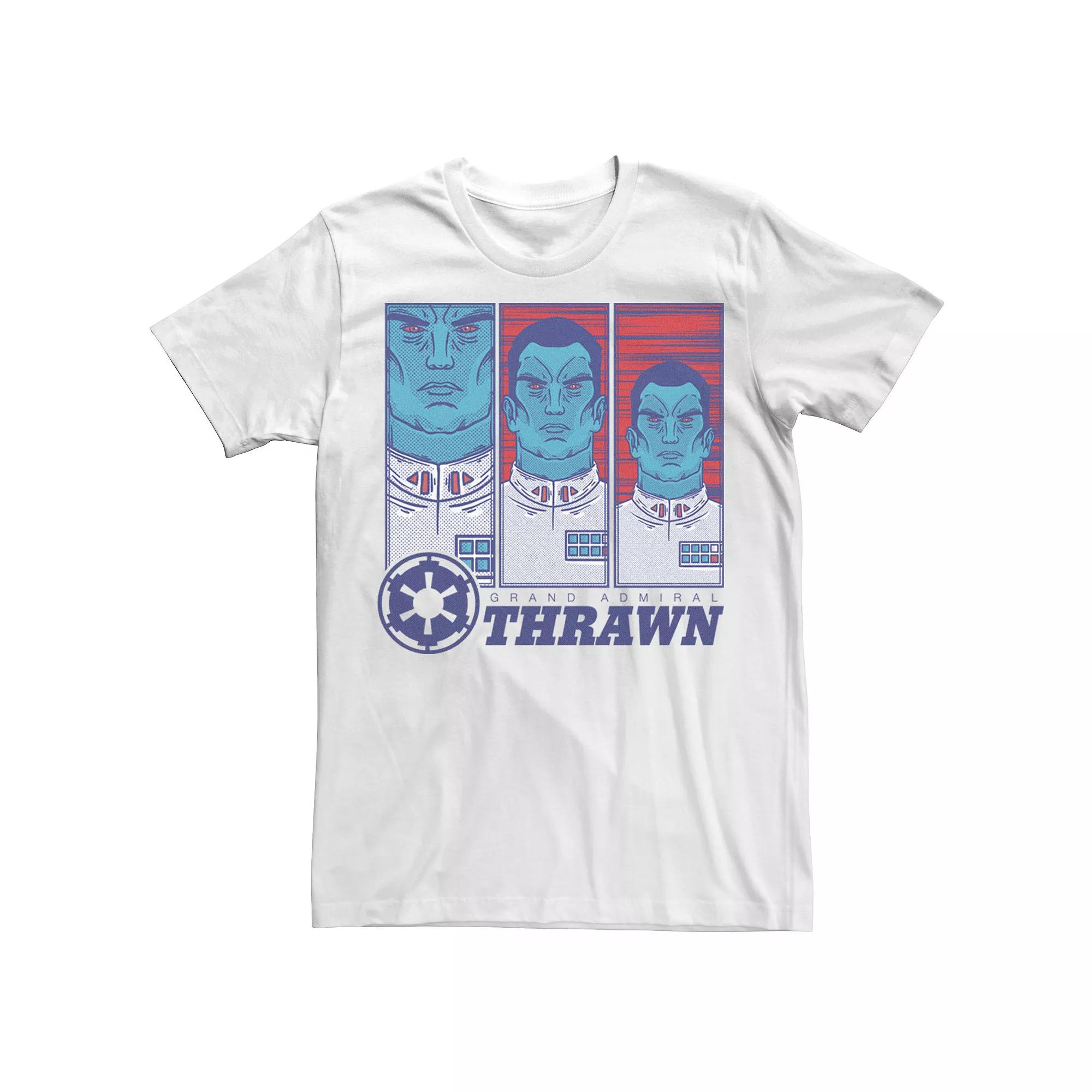 Men's Star Wars Grand Admiral Thrawn Pop Art Tee,  Product Image