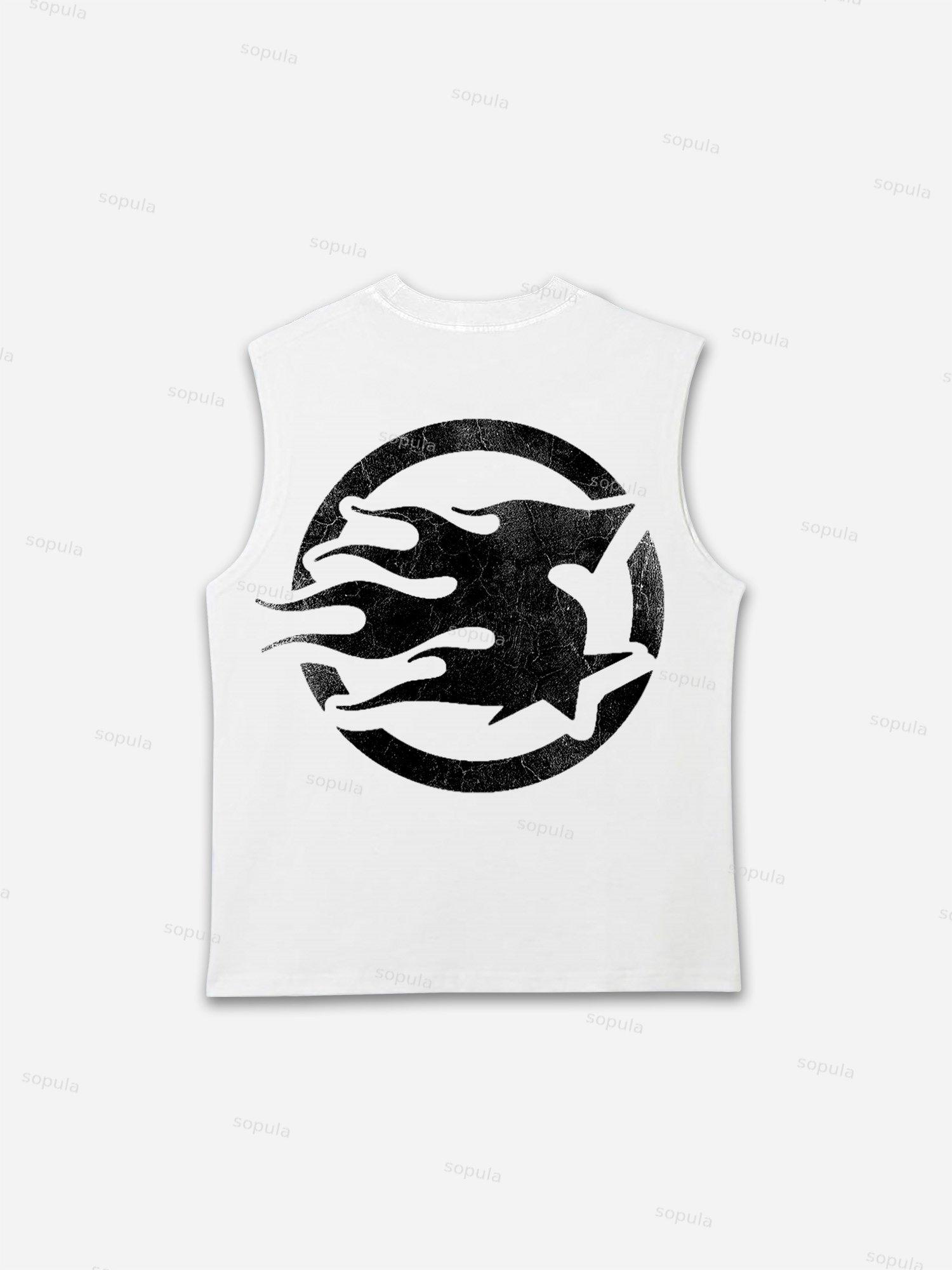 Urban Graffiti Faith Old Graphic Tank Top Product Image