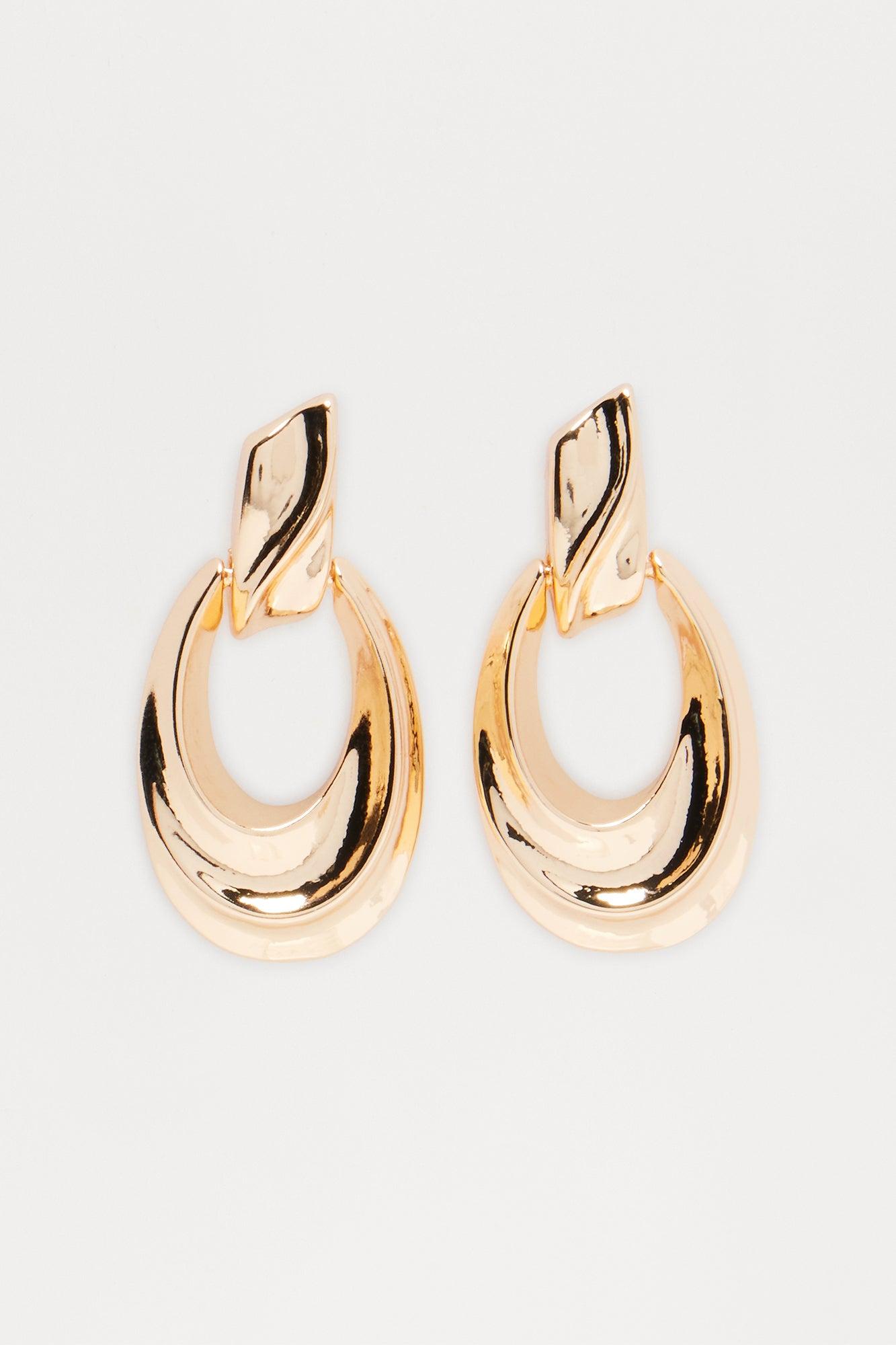 My Intuition Drop Earrings - Gold Female Product Image