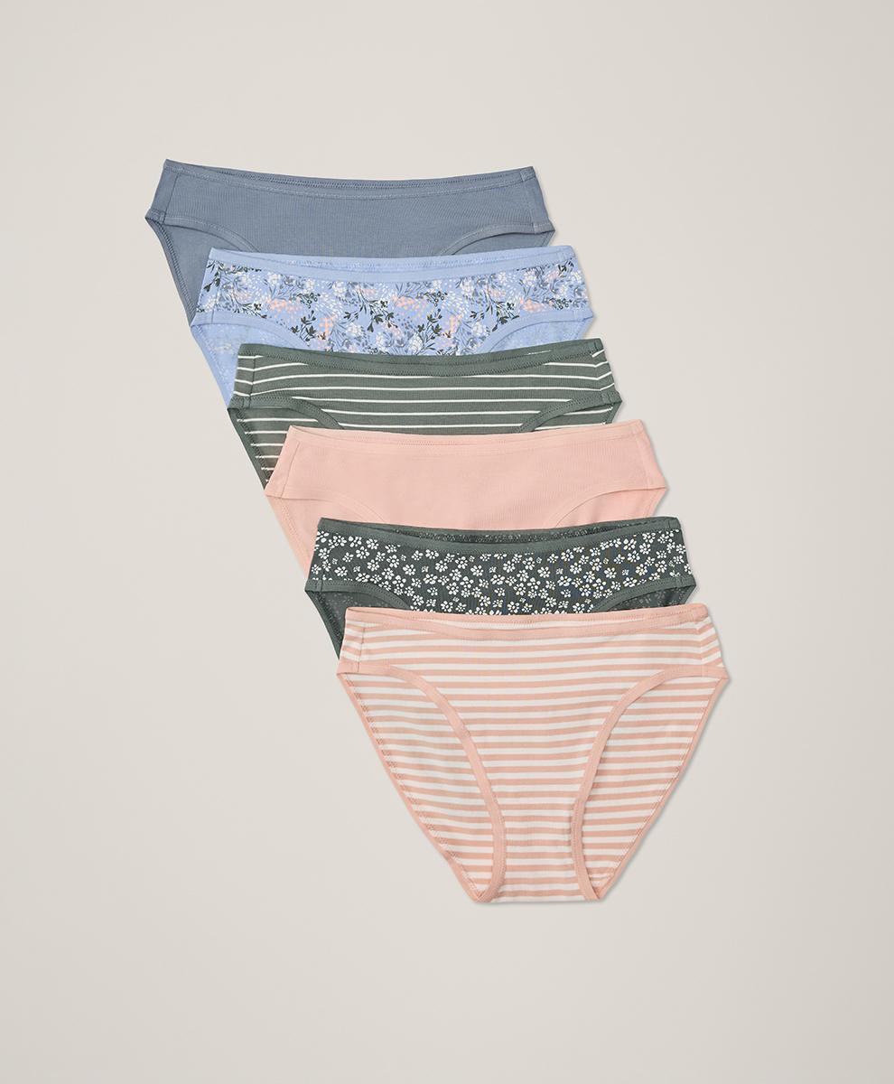 Womens Everyday Classic Fit Bikini 6-Pack XL Product Image