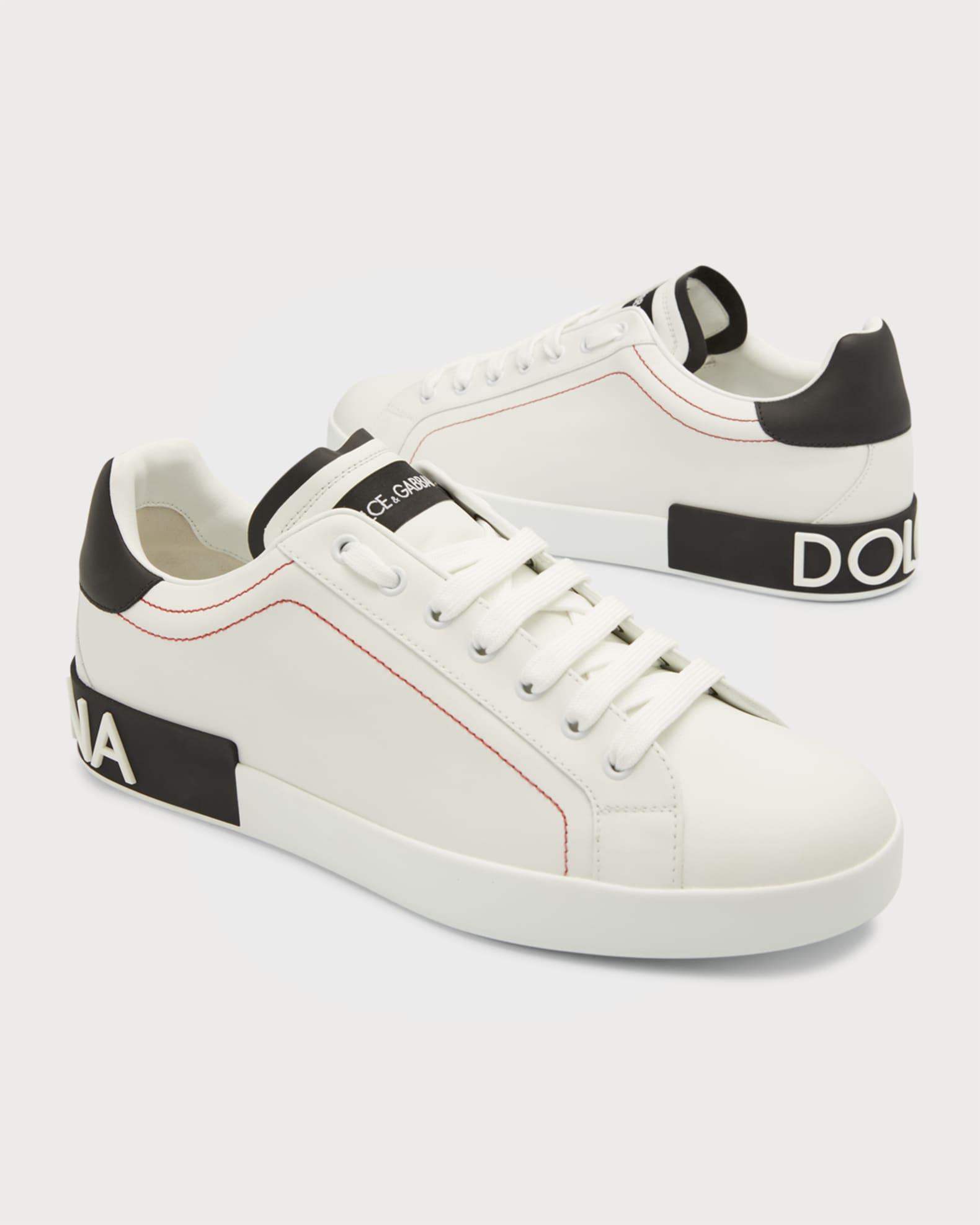 Men's Portofino Two-Tone Leather Sneakers Product Image