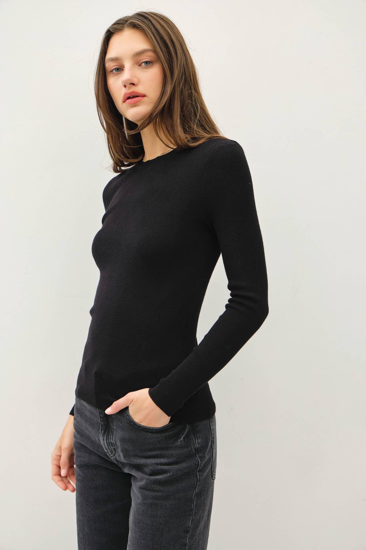 UB BASICS: MAKE YOUR CHOICE RIBBED TOP *FS Product Image