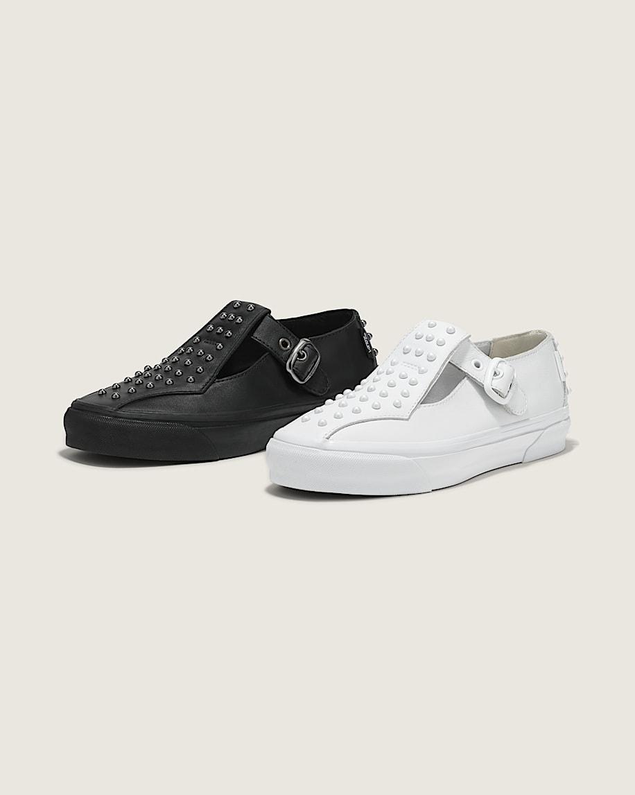 Premium Mary Jane Pearlized Shoe in White| Vans US Product Image