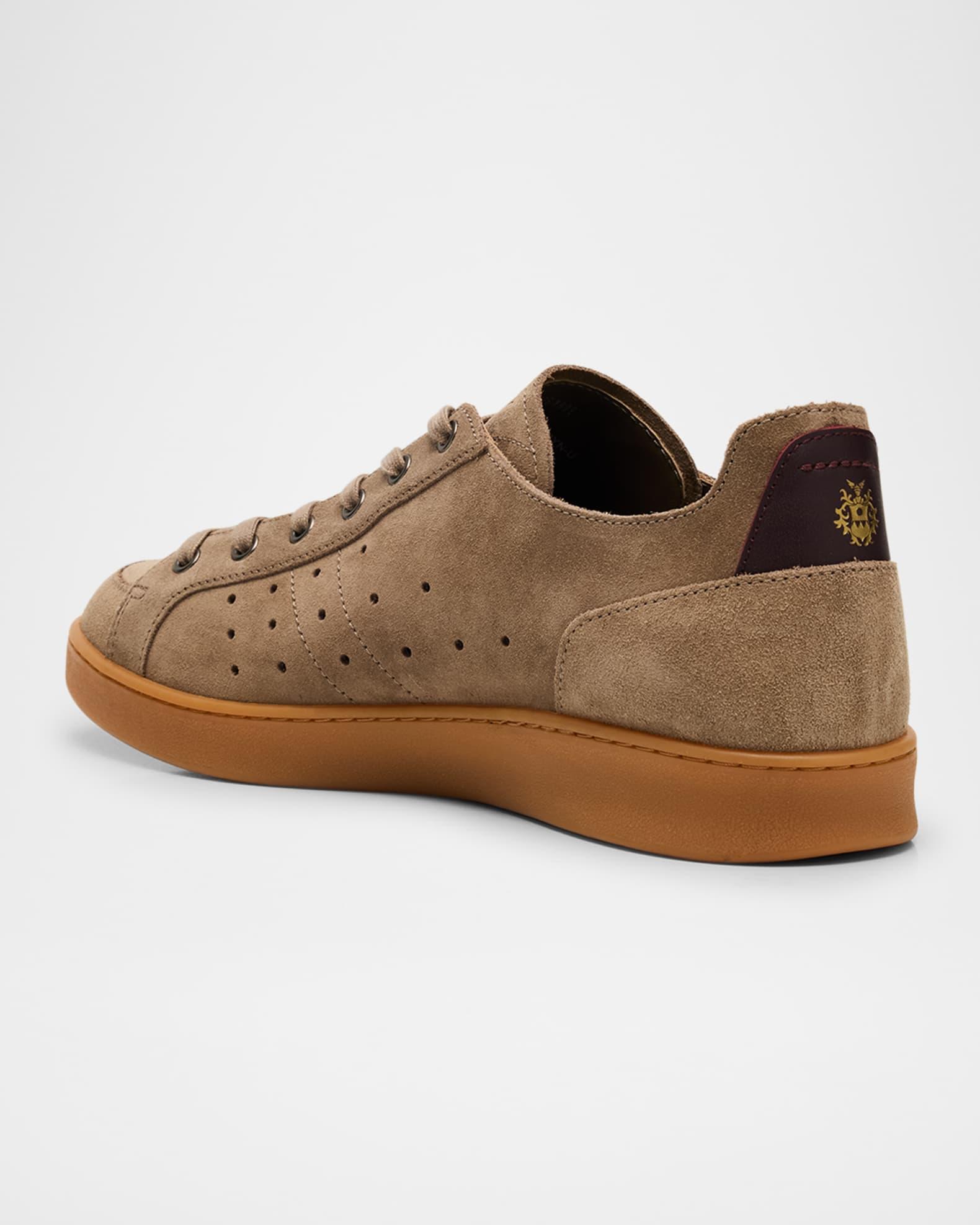 Men's Turyn-U Leather Low-Top Sneakers Product Image