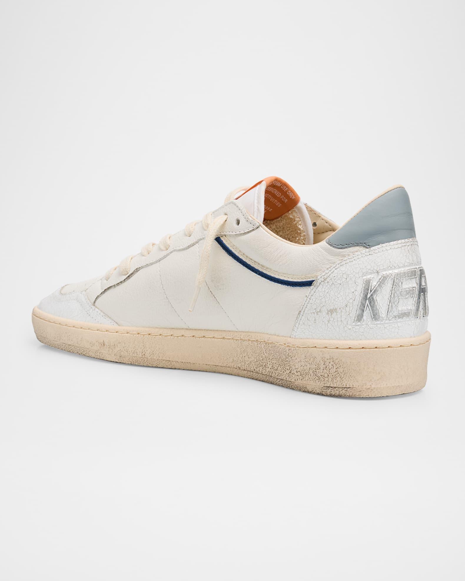 Men's Ball Star Leather Low-Top Sneakers  Product Image