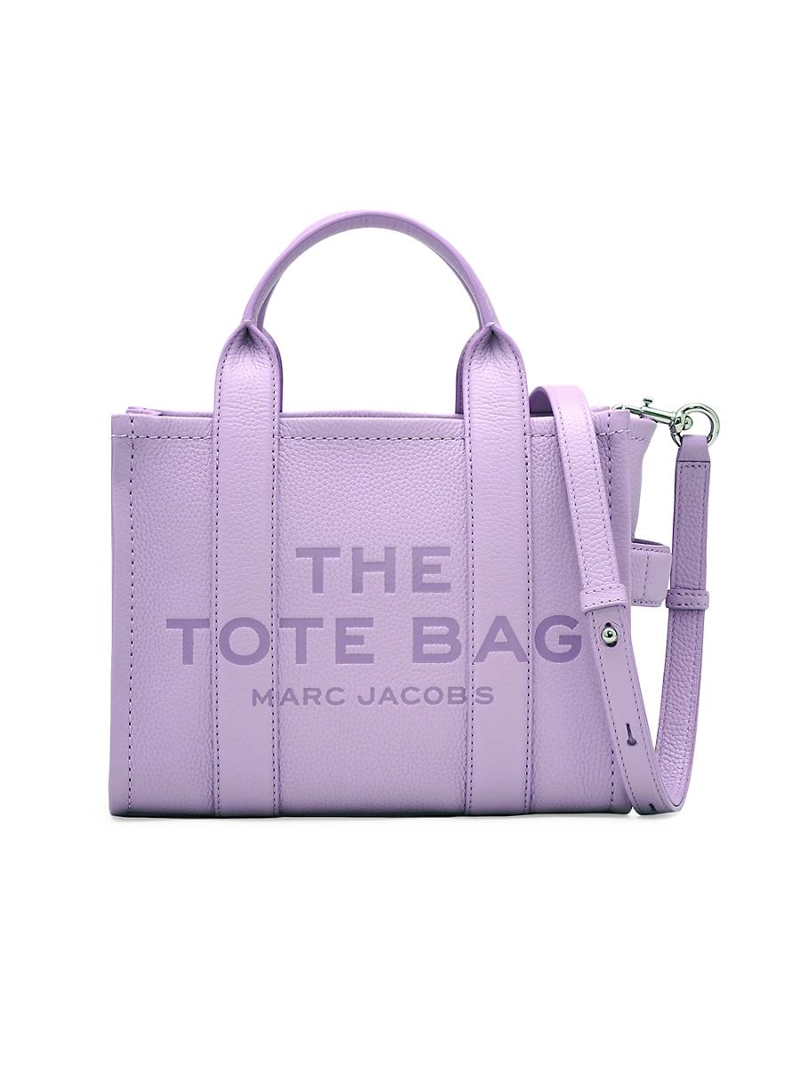 Womens The Leather Small Tote Bag Product Image