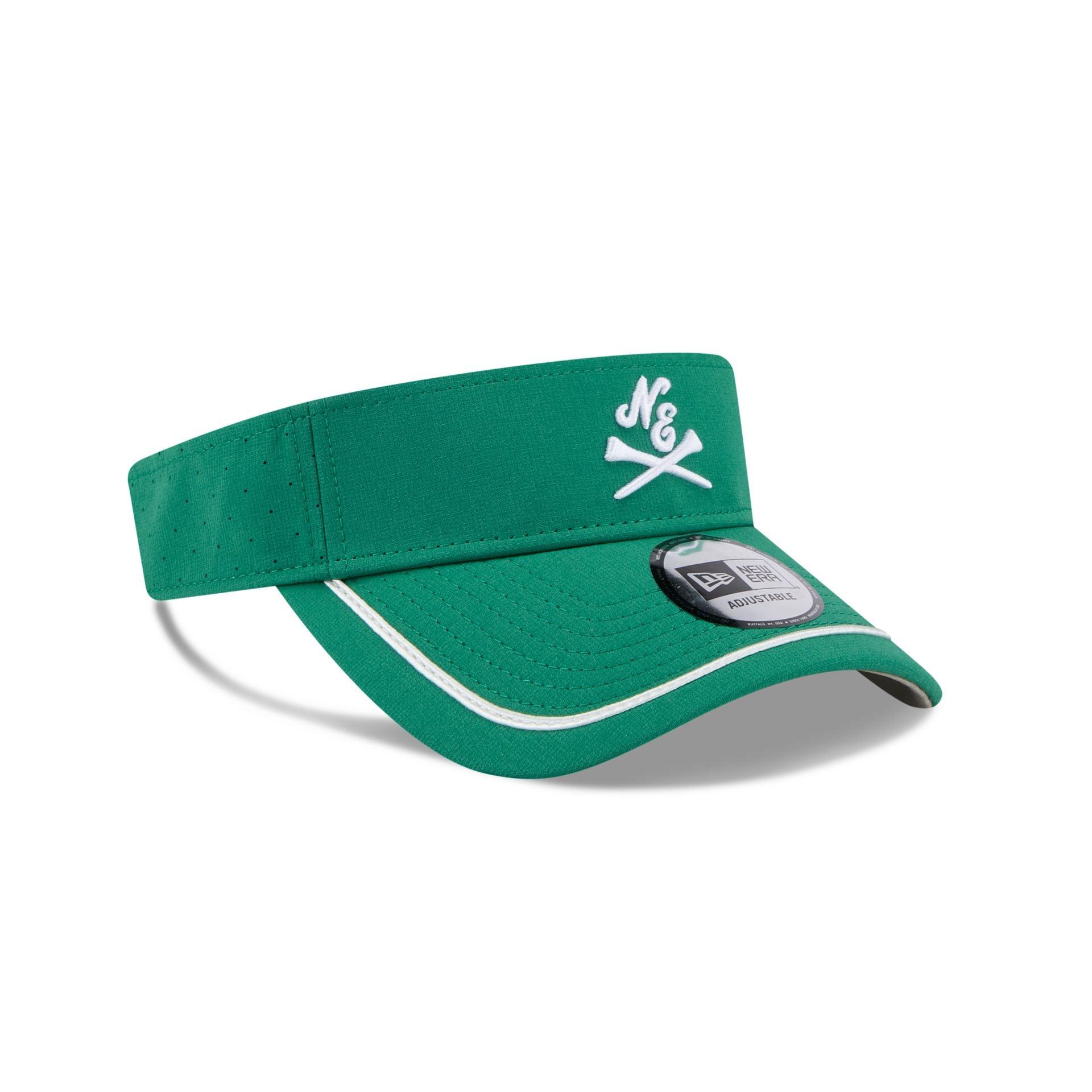 New Era Cap Green and Gold Pack Visor Hat Male Product Image