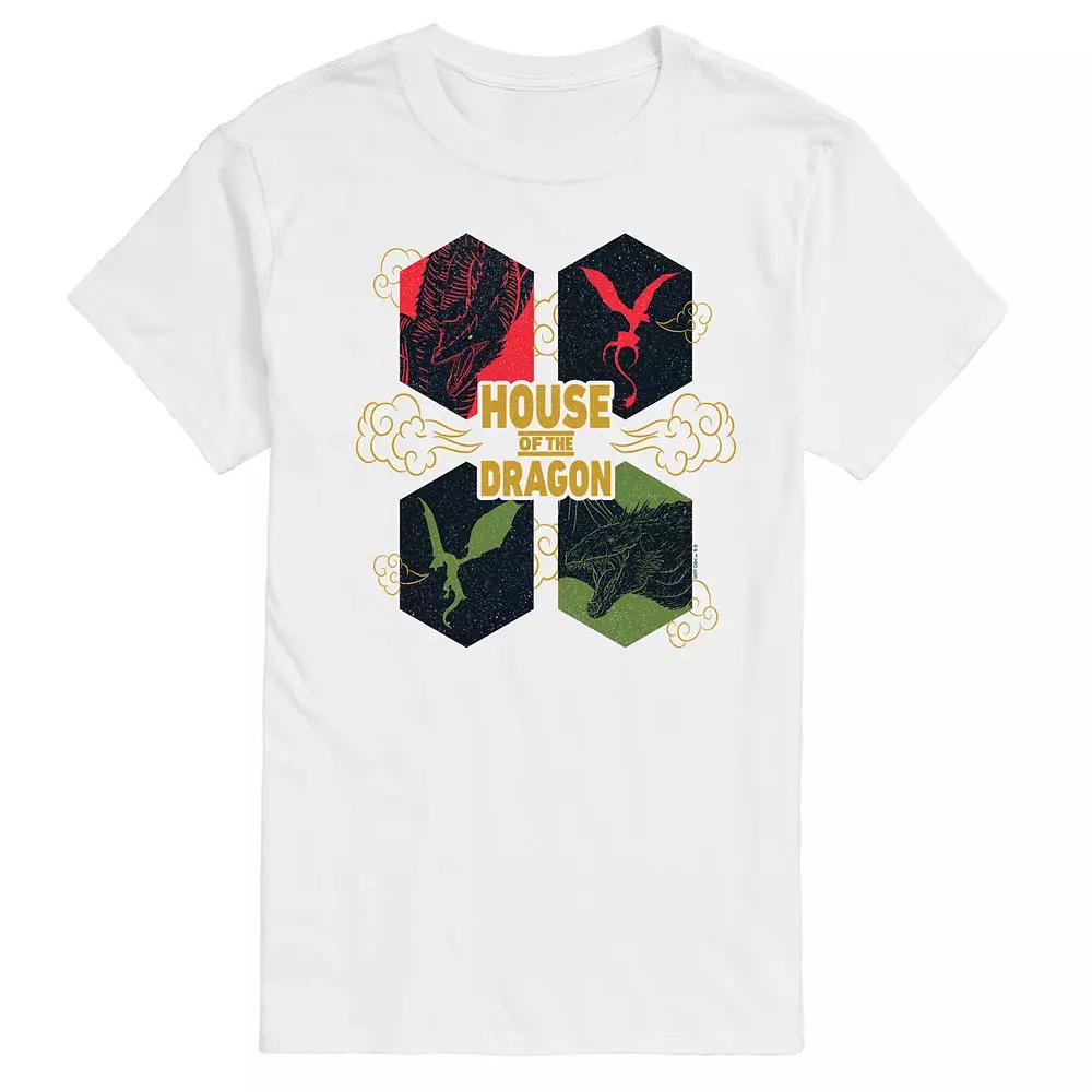 Men's House Of The Dragon Icon Grid Graphic Tee,  Product Image