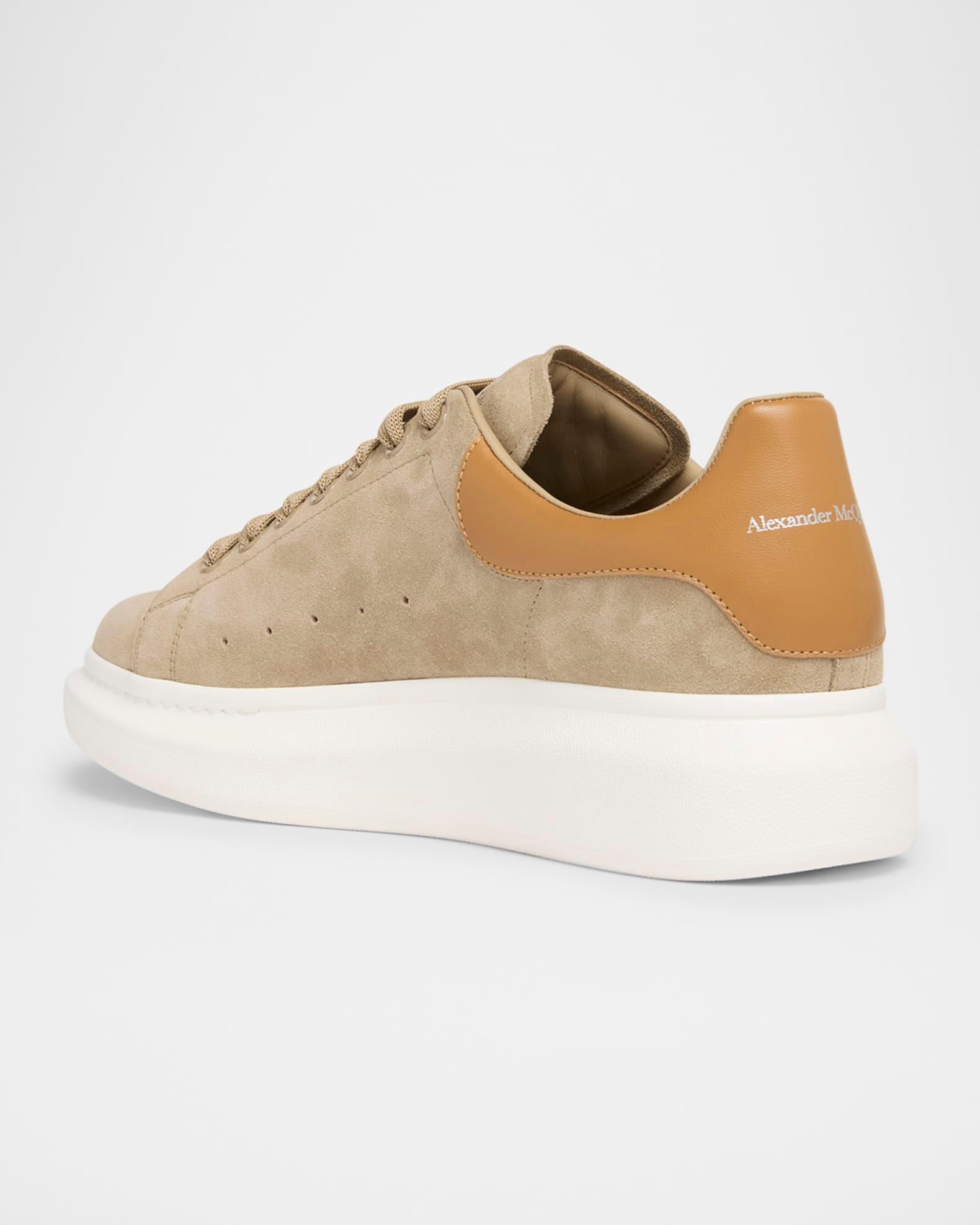 Men's Oversized Suede Low-Top Sneakers Product Image