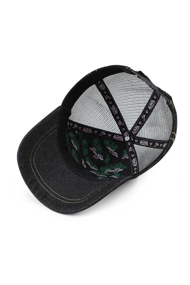 I.AM.GIA X VON DUTCH TRUCKER HAT - INDIGO DENIM Product Image