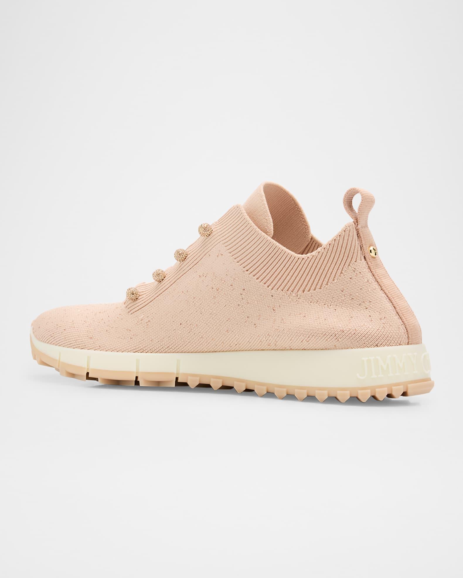 Veles Sequin Knit Trainer Sneakers Product Image