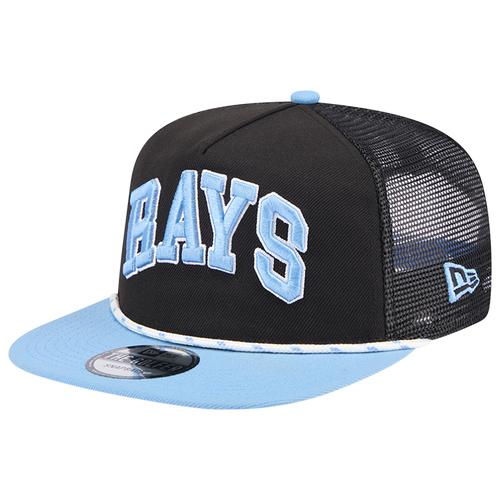 New Era Mens Tampa Bay Rays New Era Rays Golfer Throwback Snapback - Mens Product Image