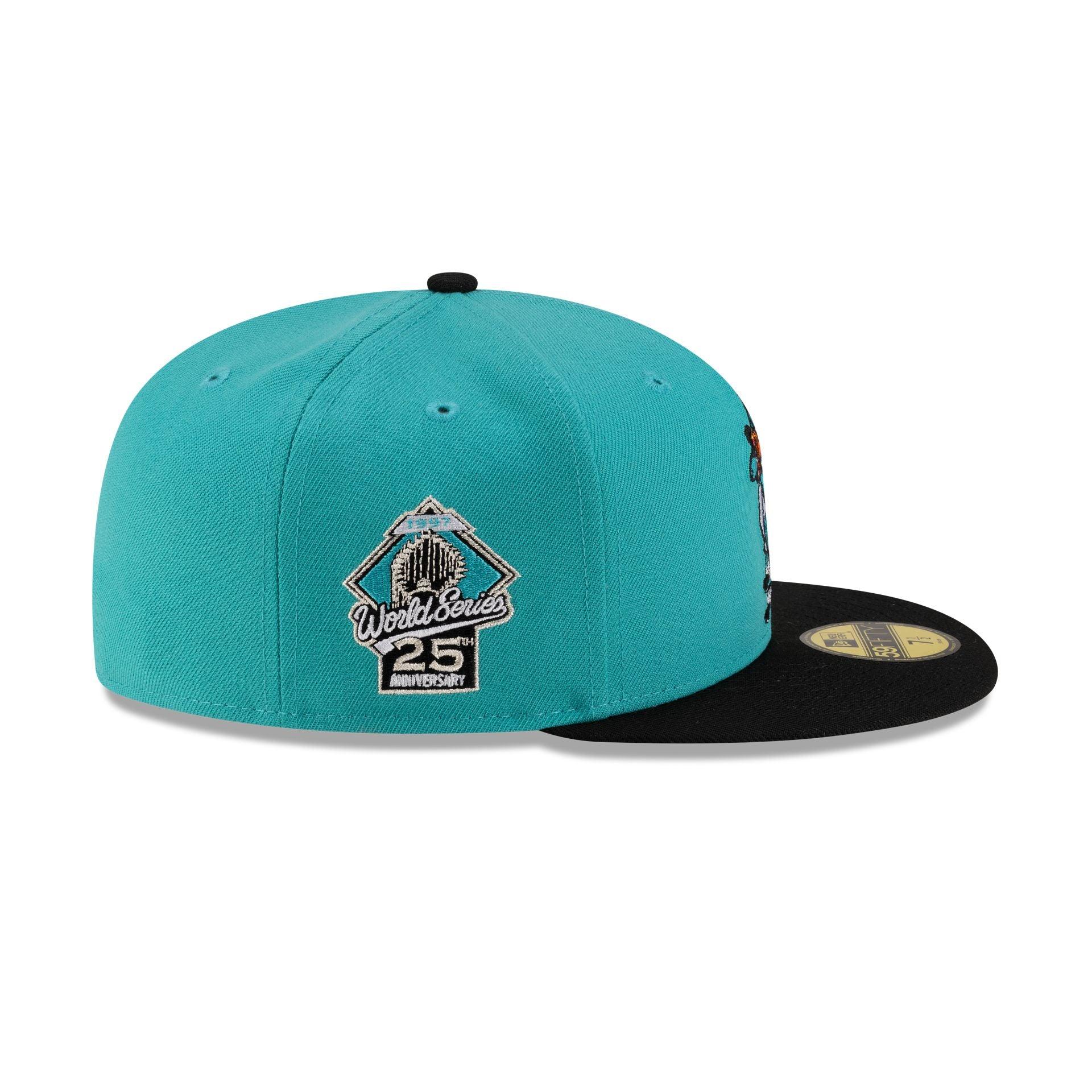 Miami Marlins Mascot Blue 59FIFTY Fitted Hat Male Product Image