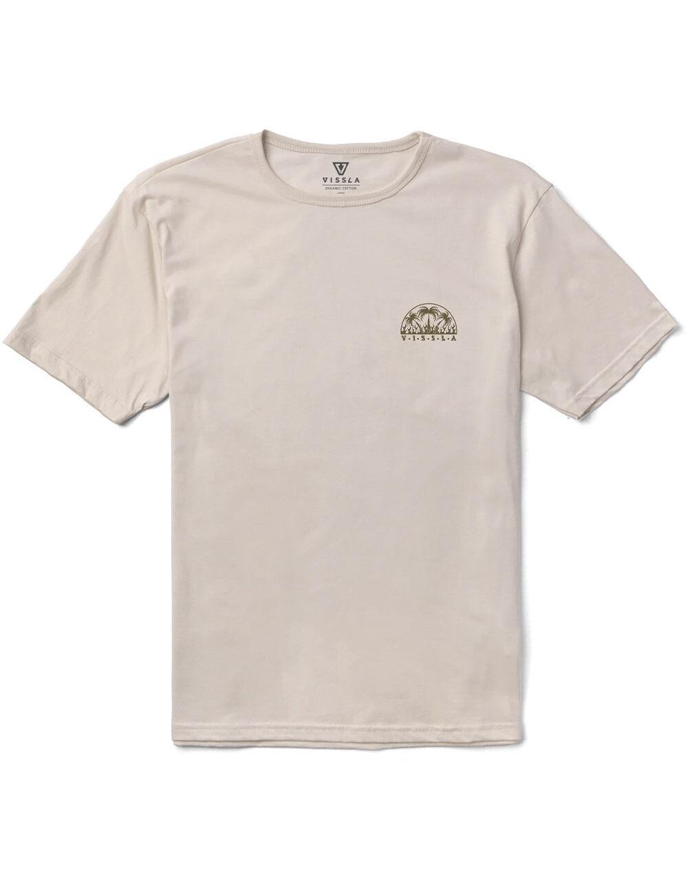 VISSLA Wicked Organic Mens Tee - BONE Product Image
