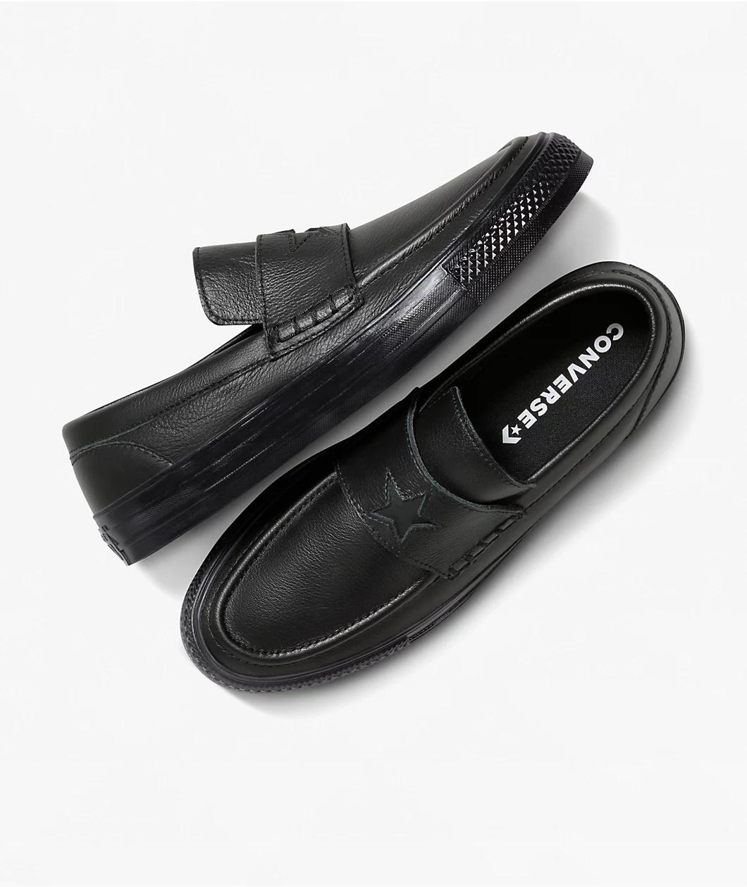 Converse Chuck Taylor All Star Black Loafer Shoes Product Image