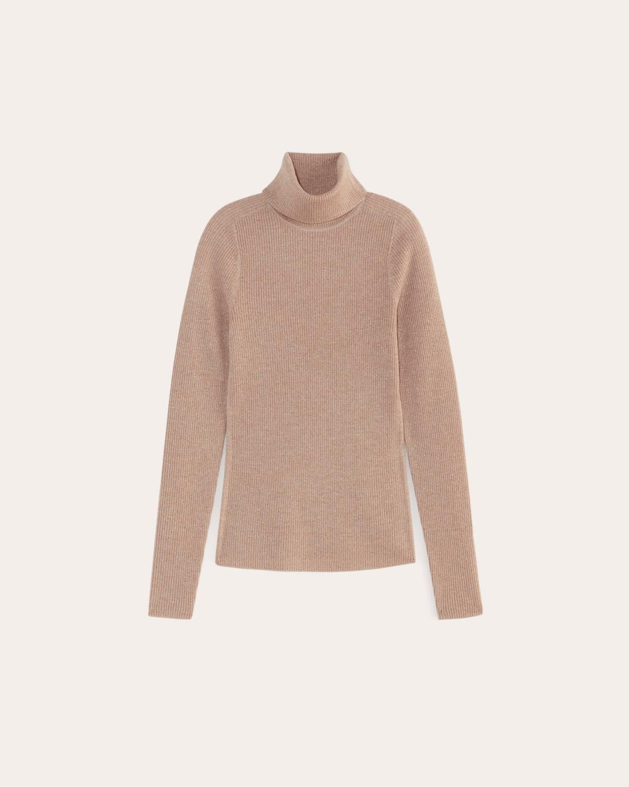 Womens Turtleneck in Lurex Merino Sweater by Everlane Product Image