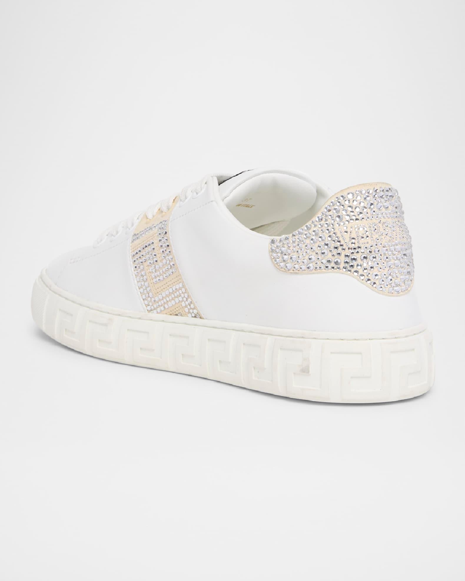 La Greca Embellished Low-Top Sneakers Product Image