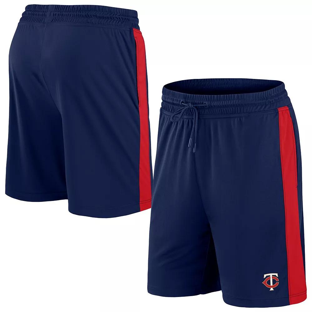 Men's Fanatics Branded Navy Minnesota Twins Iconic Break It Loose Shorts, Size: 4XL, Blue Product Image
