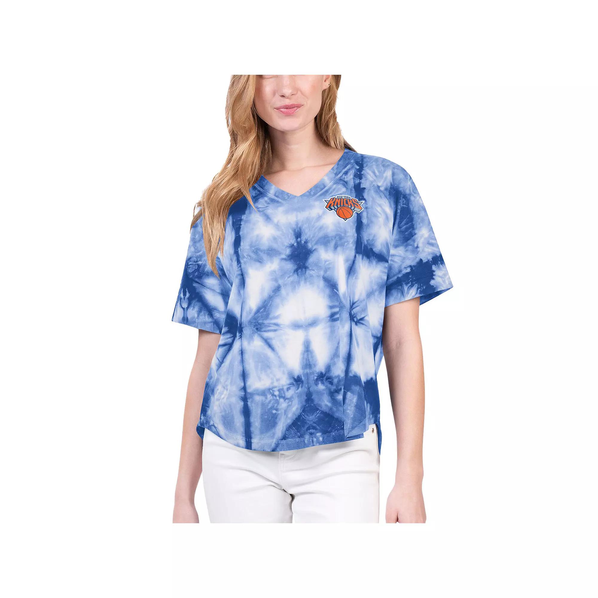 Women's G-III 4Her by Carl Banks Royal Philadelphia 76ers Tournament Raglan Over Product Image