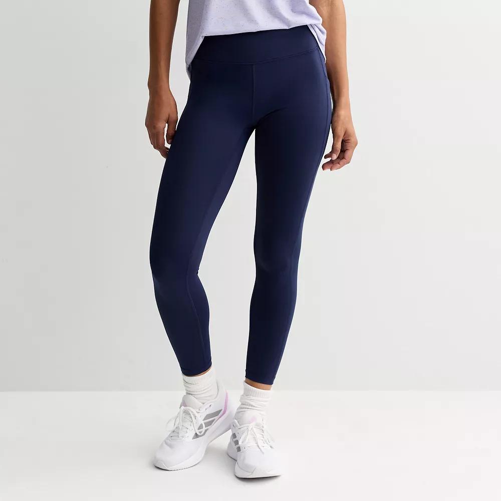 Women's Tek Gear® Ultrastretch High-Waisted Side Pocket 7/8 Leggings,  Product Image