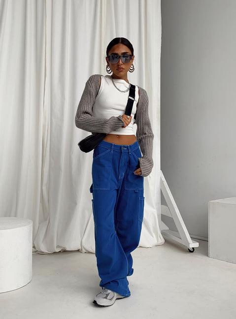 Miami Vice Pants Blue Product Image