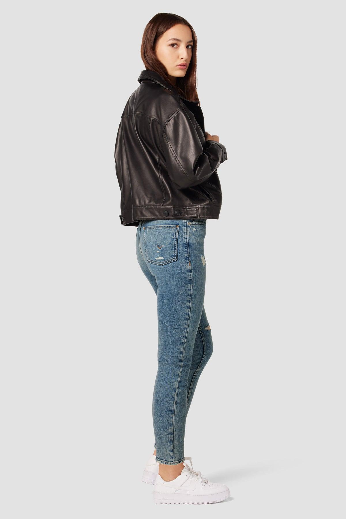 Harlow Ultra High-Rise Cigarette Ankle Jean Female Product Image