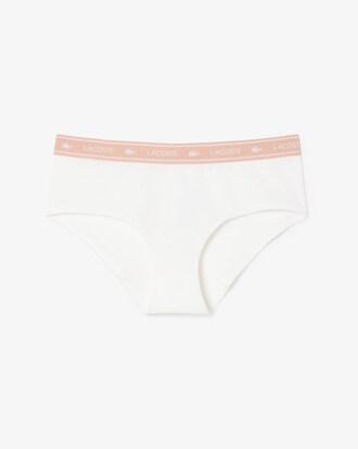 Stretch Cotton Logo Waist Shorts Product Image