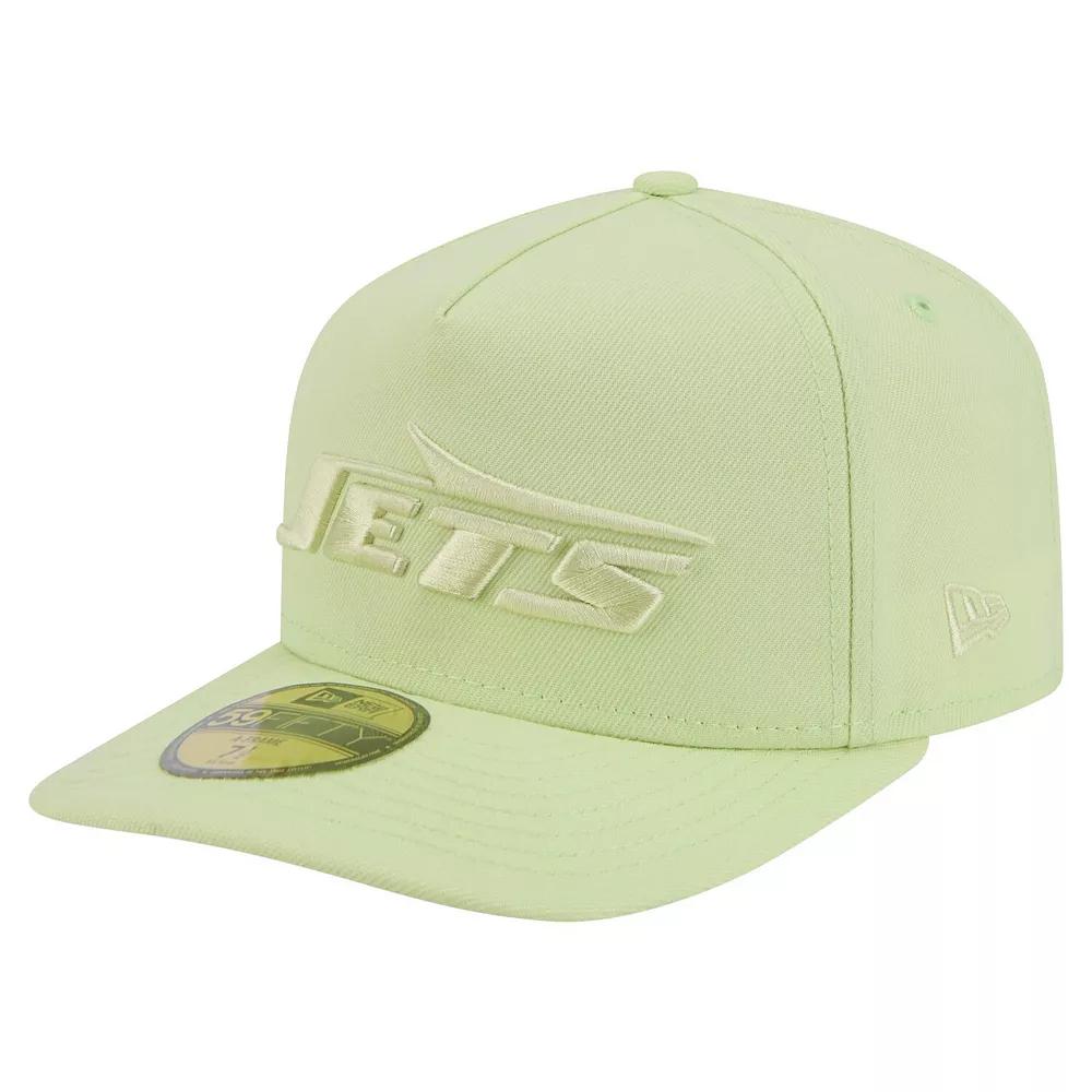 Men's New Era Green New York Jets Color Pack A-Frame 59FIFTY Fitted Hat,  Product Image