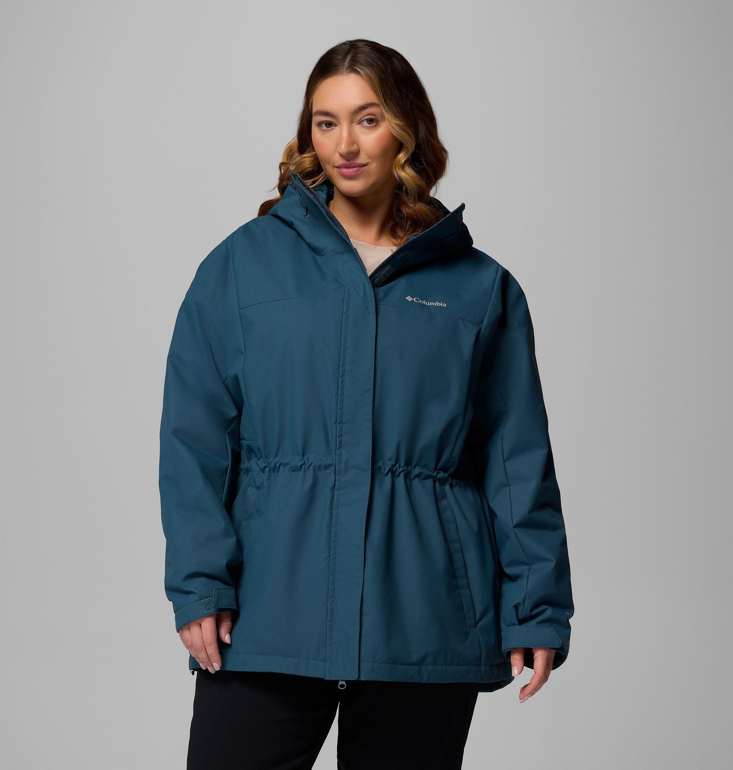 Columbia Womens Hikebound II Long Insulated Jacket - Plus Size- Product Image
