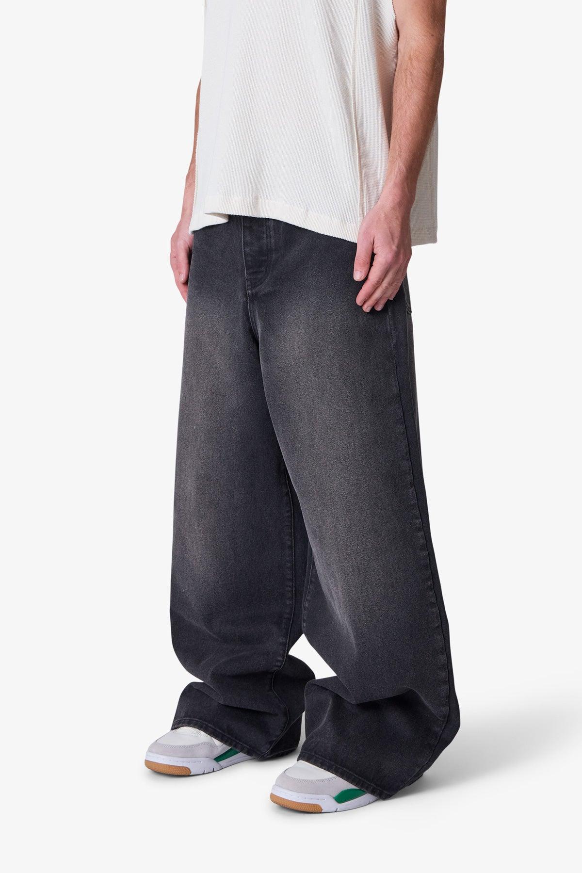 Baggy Washed Rave Denim - Vintage Black Product Image