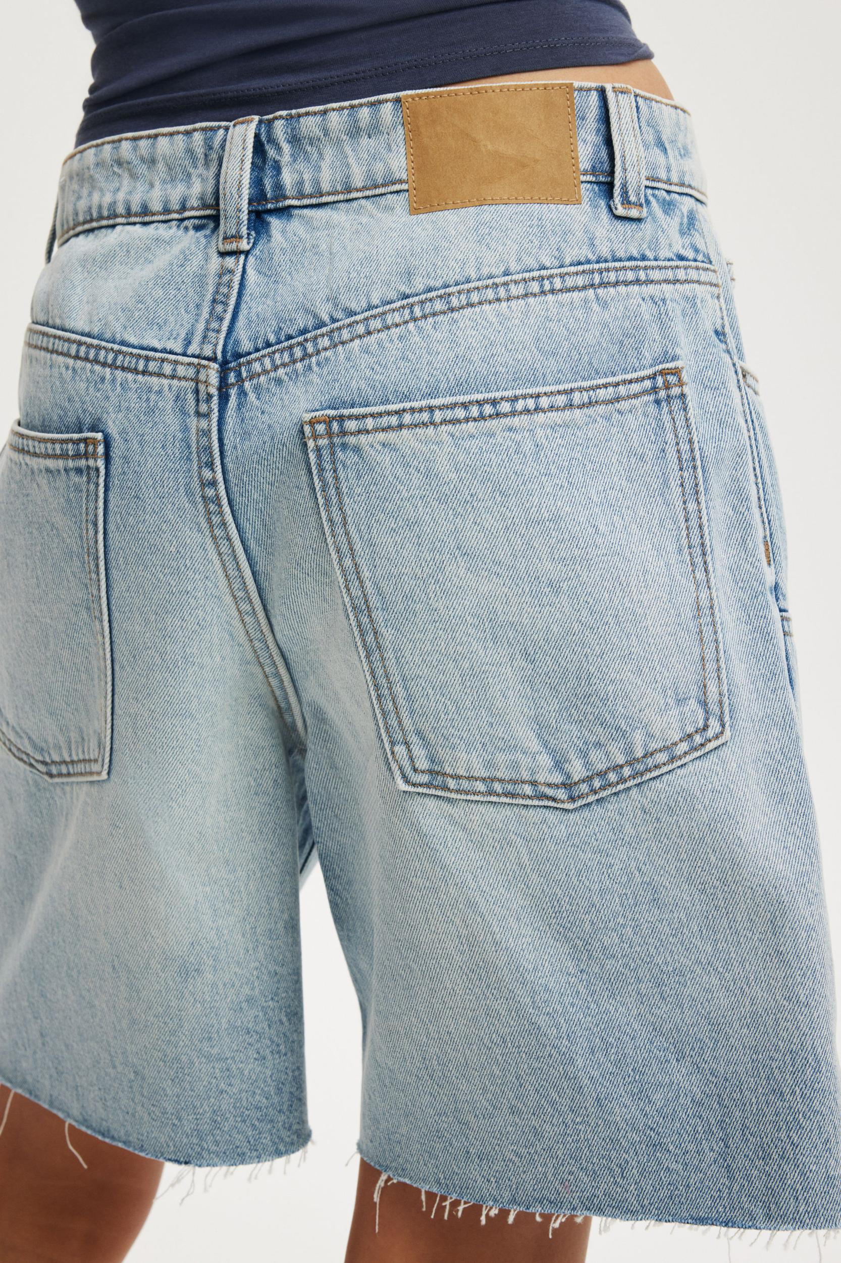 Relaxed Denim Short Product Image