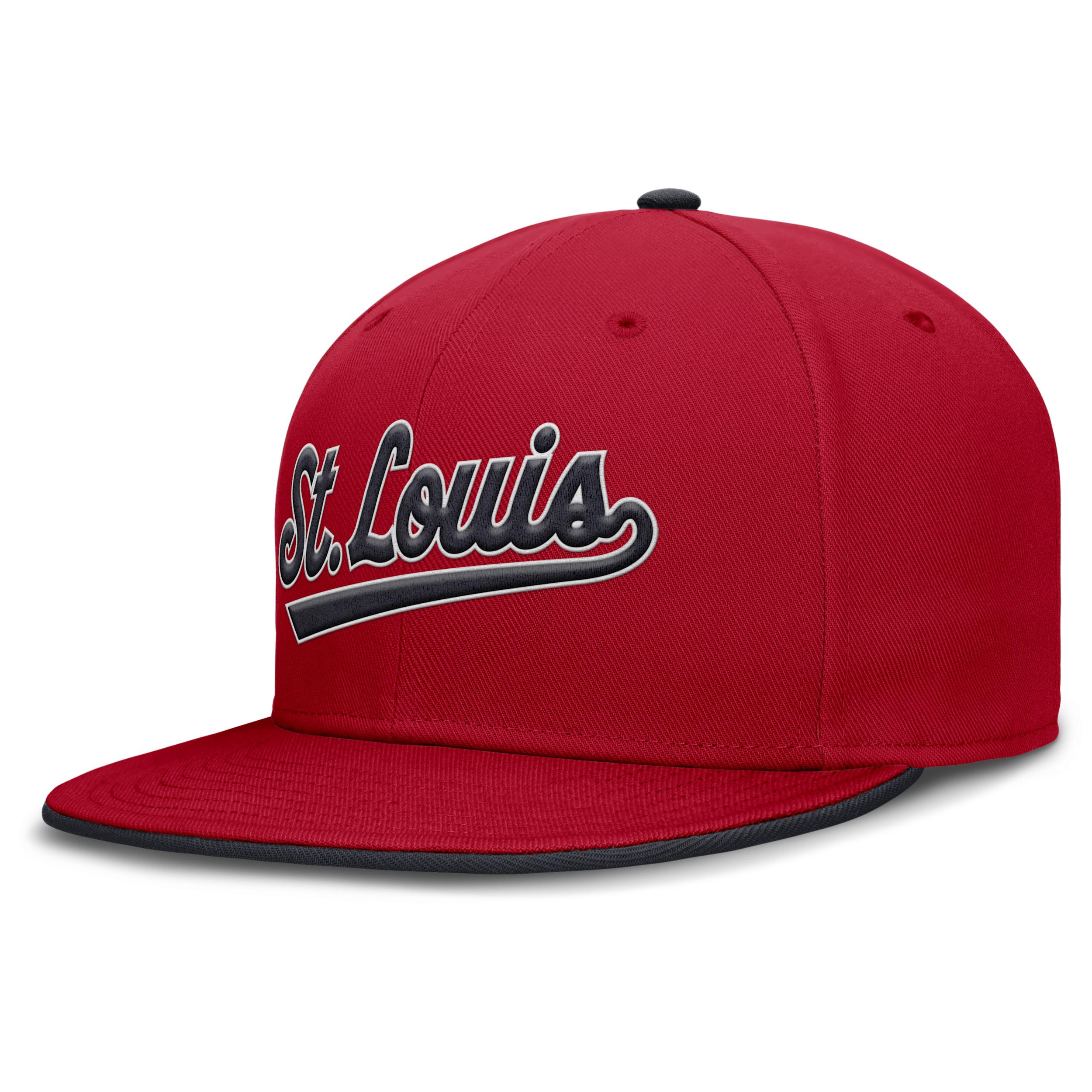 Men's Nike Red St. Louis Cardinals True Performance Fitted Hat,  Product Image
