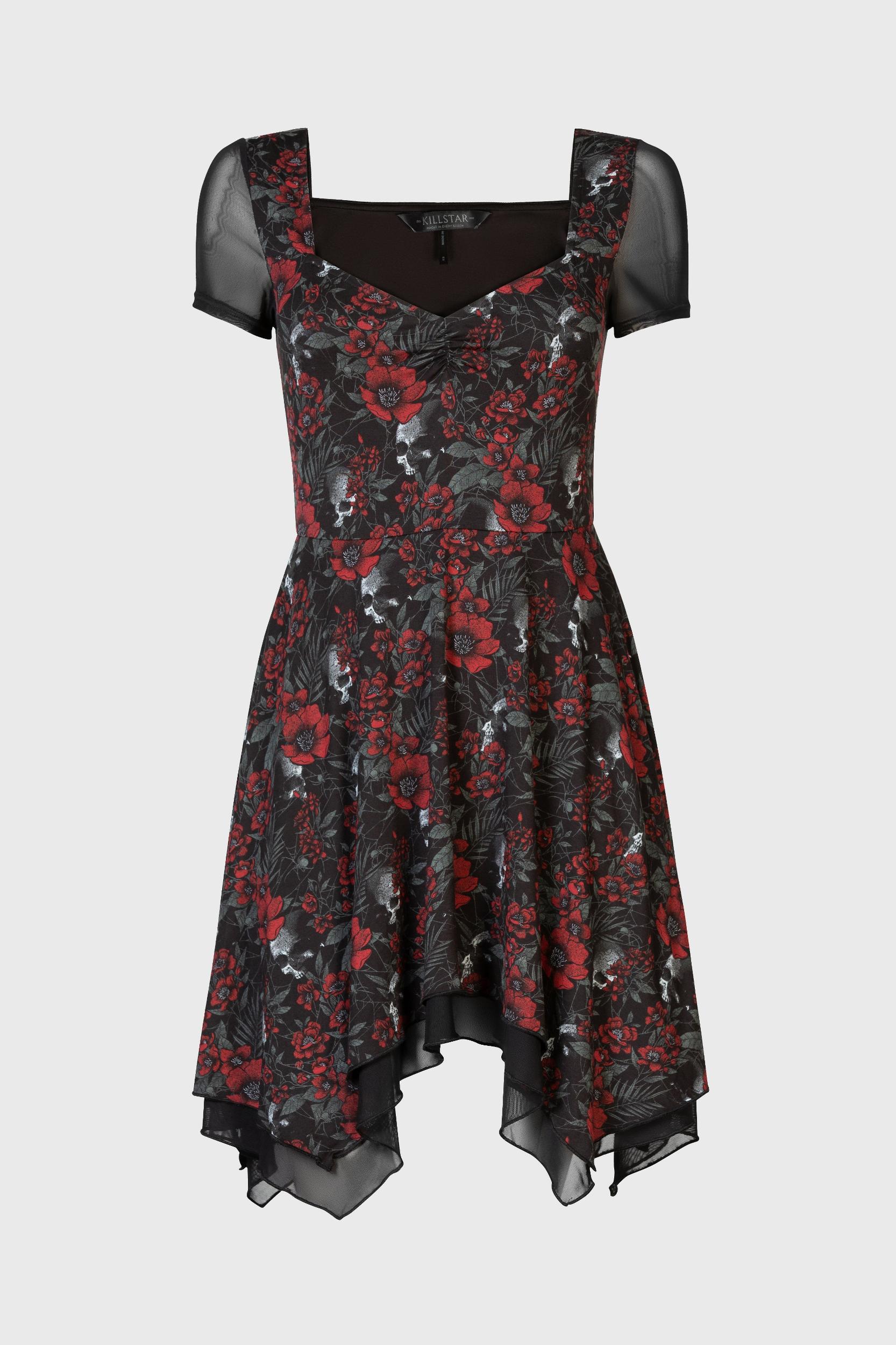 Crimson Decay Mini Dress Female Product Image
