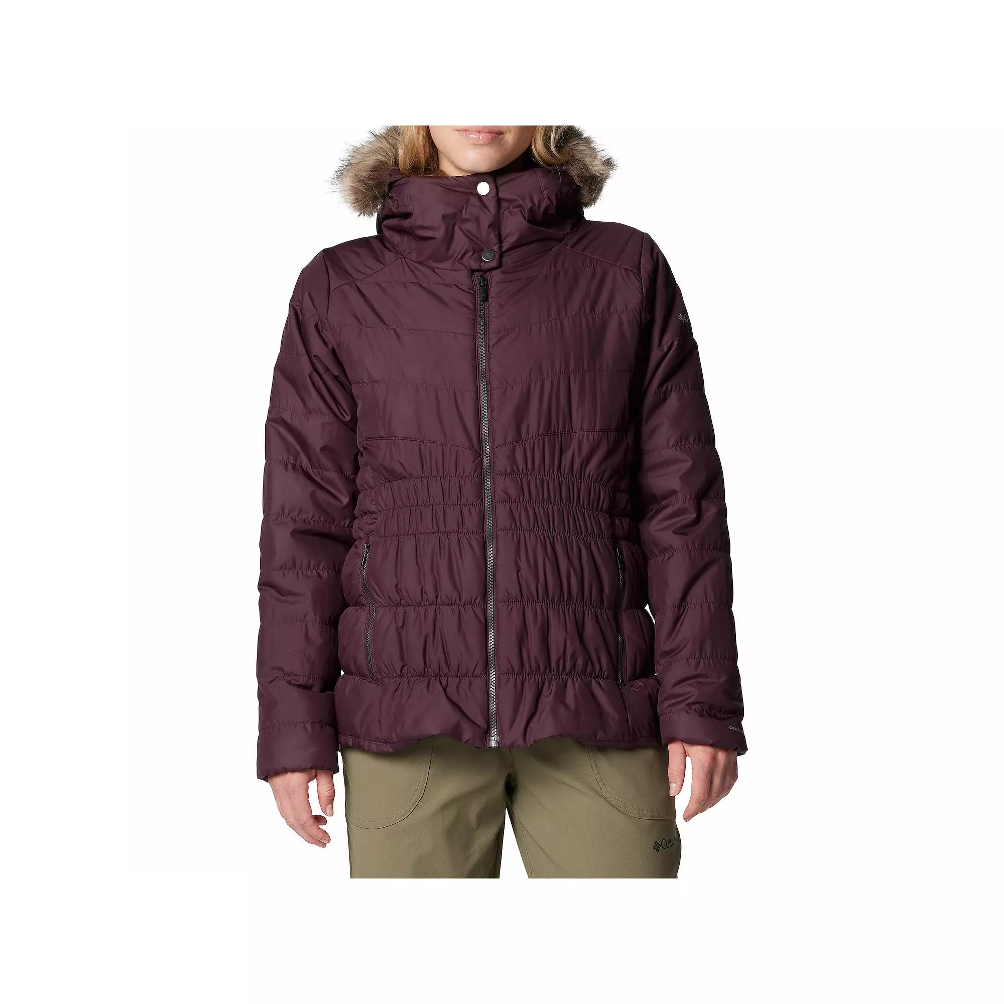 Women's Columbia Sparks Lake III Faux-Fur Hooded Jacket, Size: Large, Moonvista Product Image