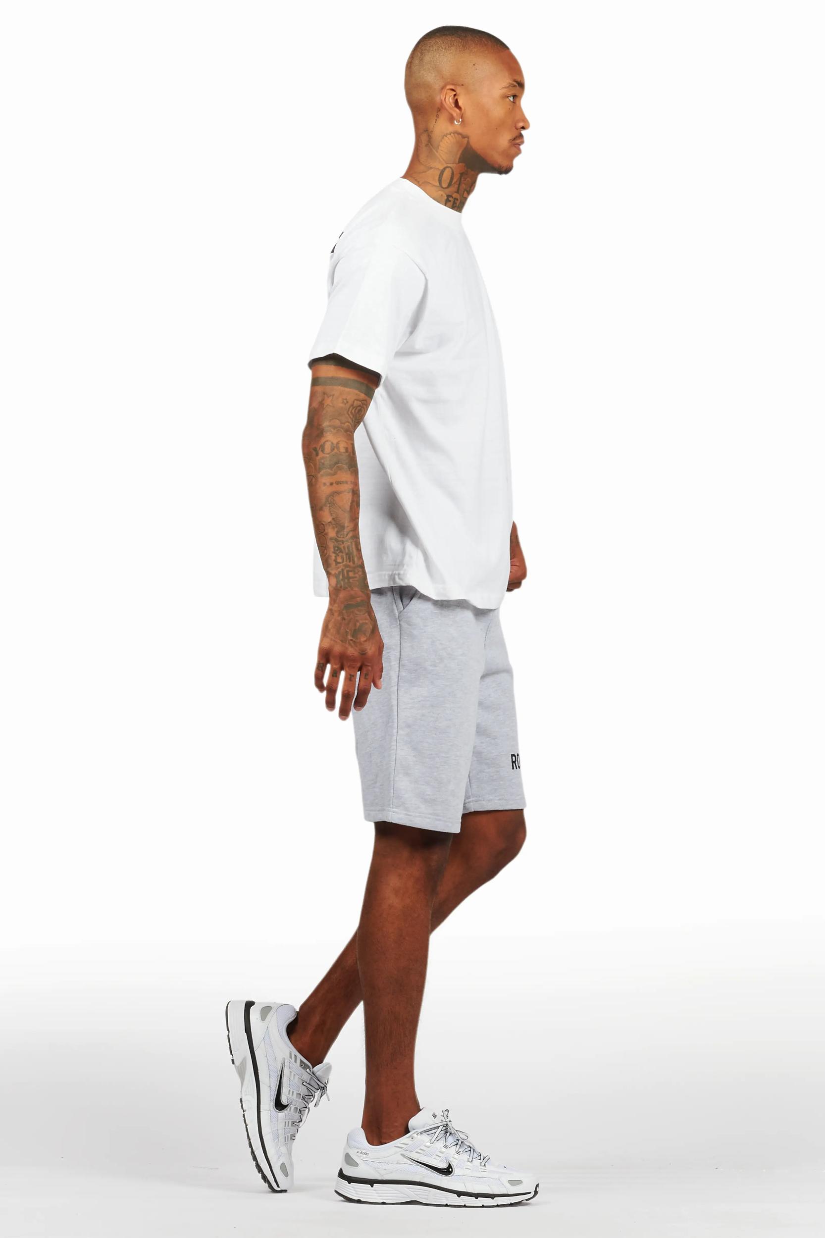 Sana Grey/Black Short Set Male Product Image