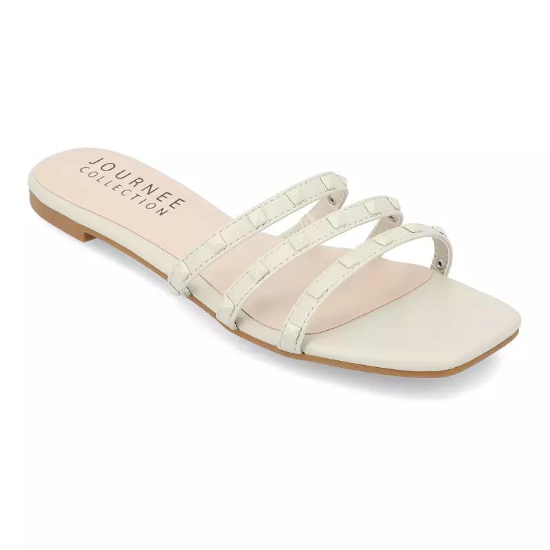 Journee Camarie Women's Embellished Strappy Sandal,  Product Image