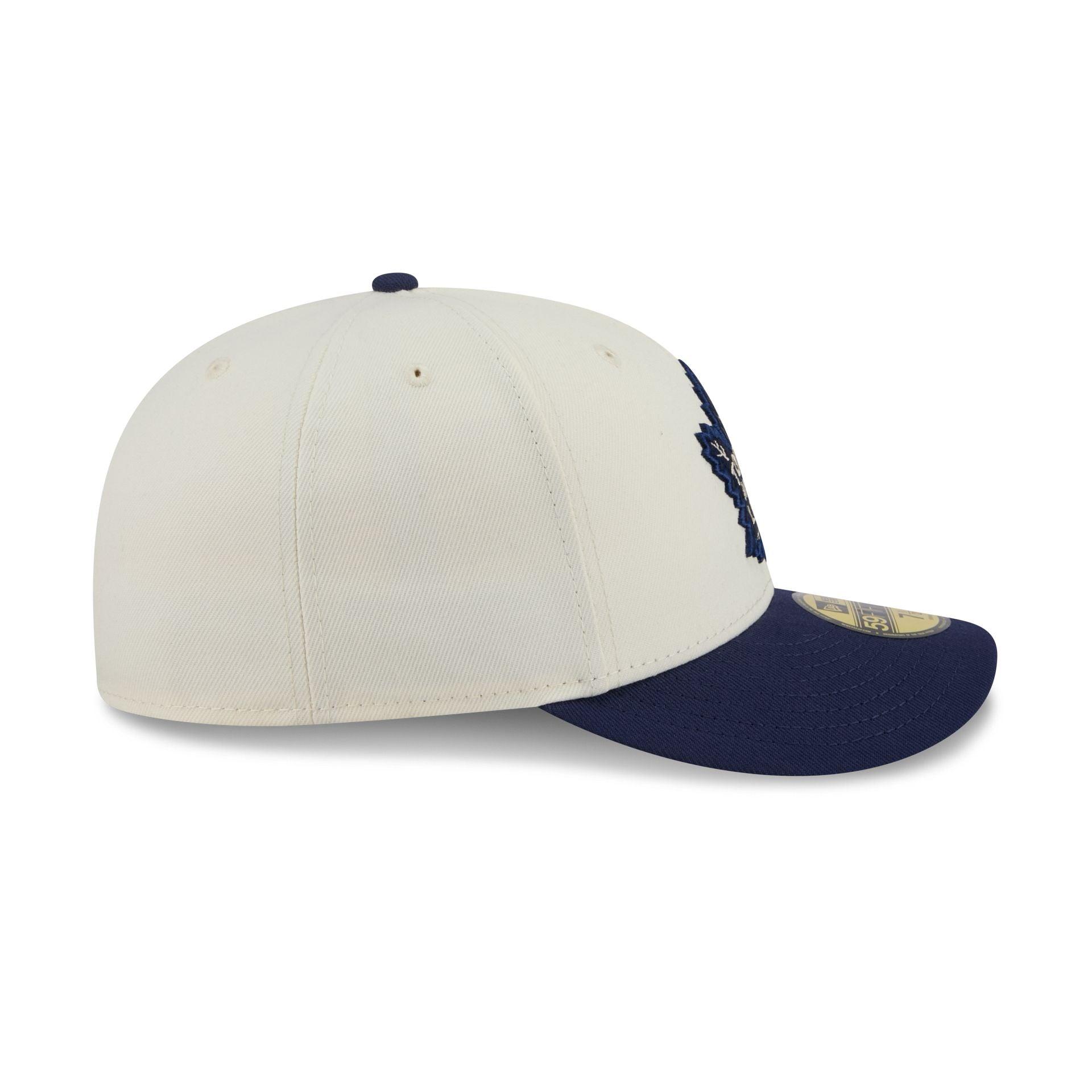 Los Angeles Dodgers Tonal Florals White 59FIFTY Fitted Hat Male Product Image