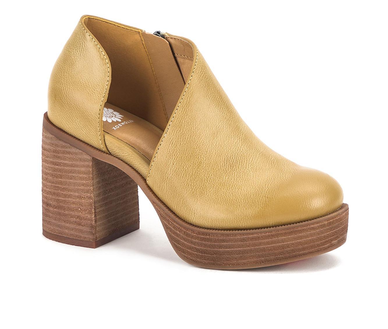 Women's Yellow Box Loredo D'Orsay Platform Clogs Product Image