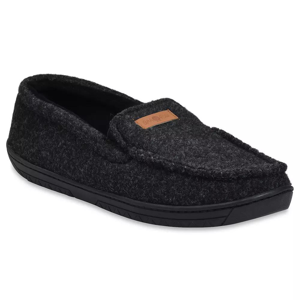 GaaHuu® Faux Wool Men's Moccasin Slippers,  Product Image