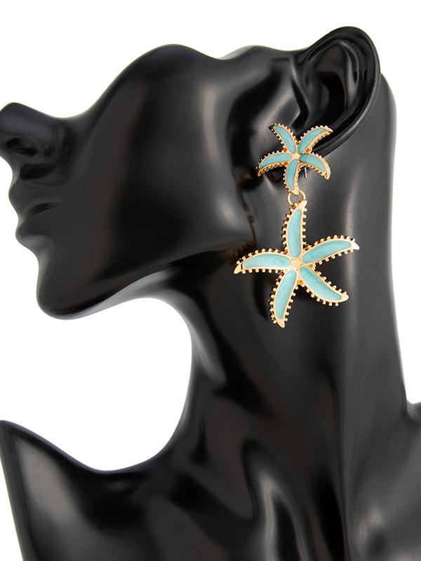 Geometric Drop Earrings Product Image