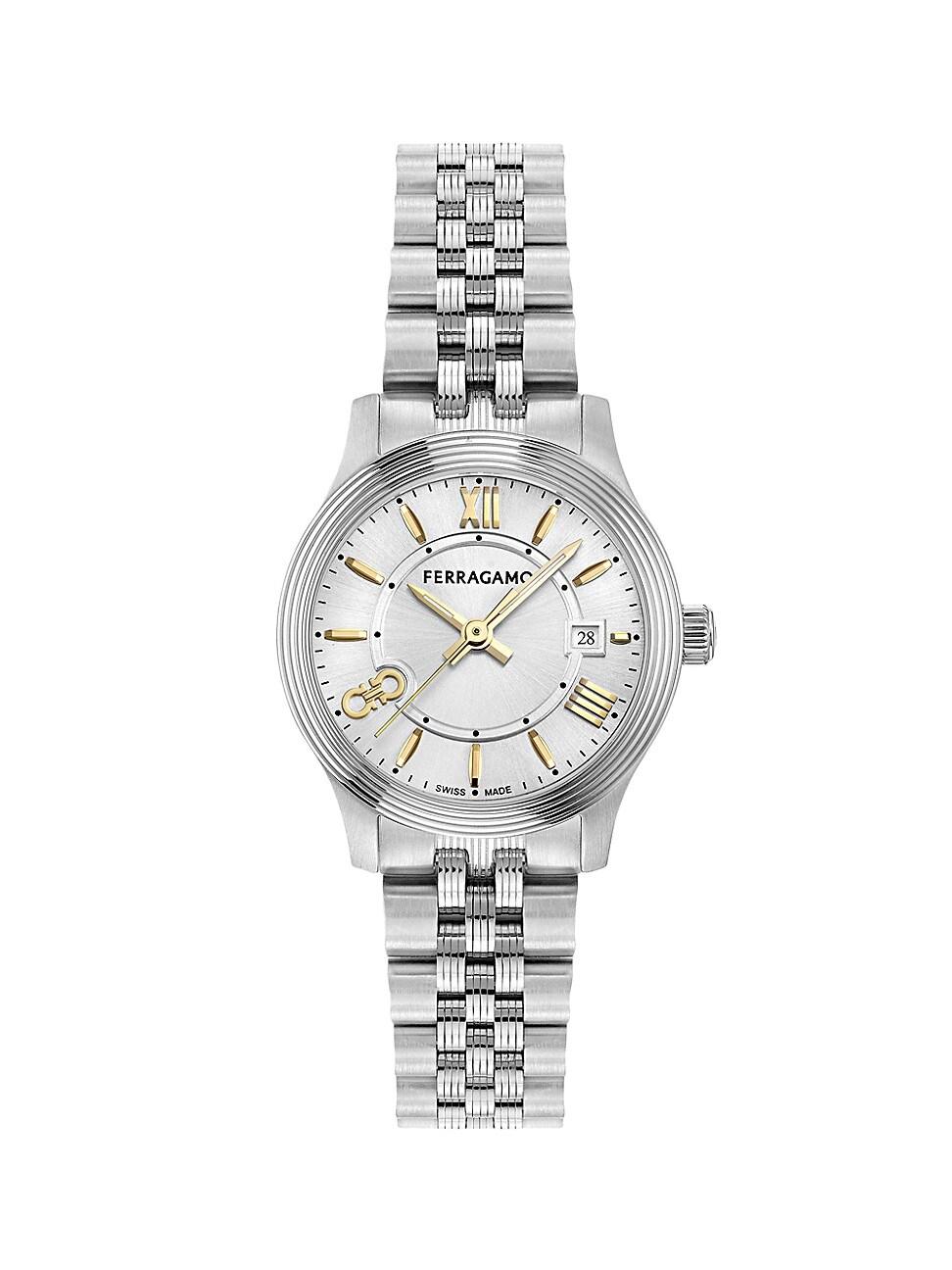 Womens Ferragamo Duo Stainless Steel Bracelet Watch/28MM Product Image