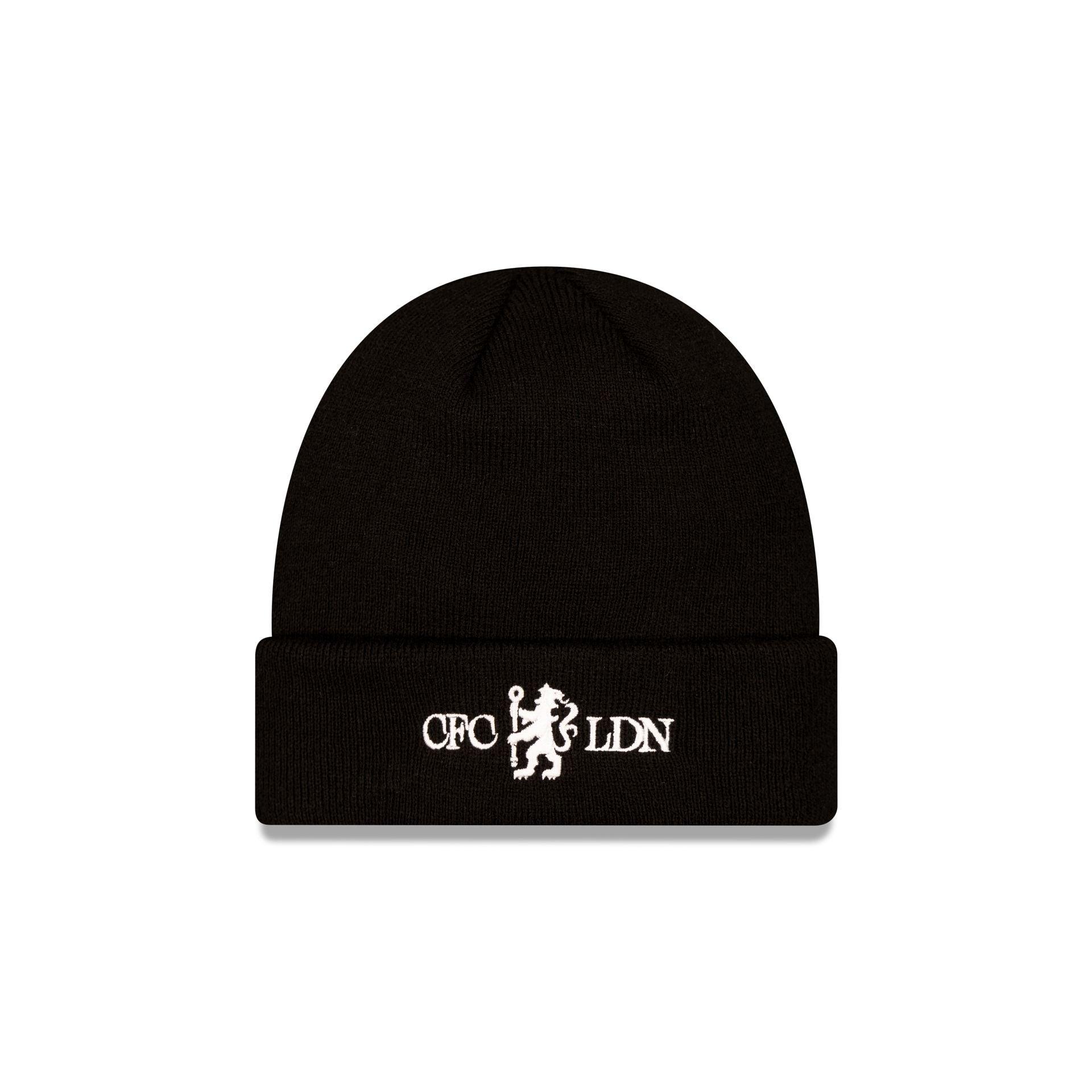 New Era Cap Green Waffle Knit Beanie Male Product Image