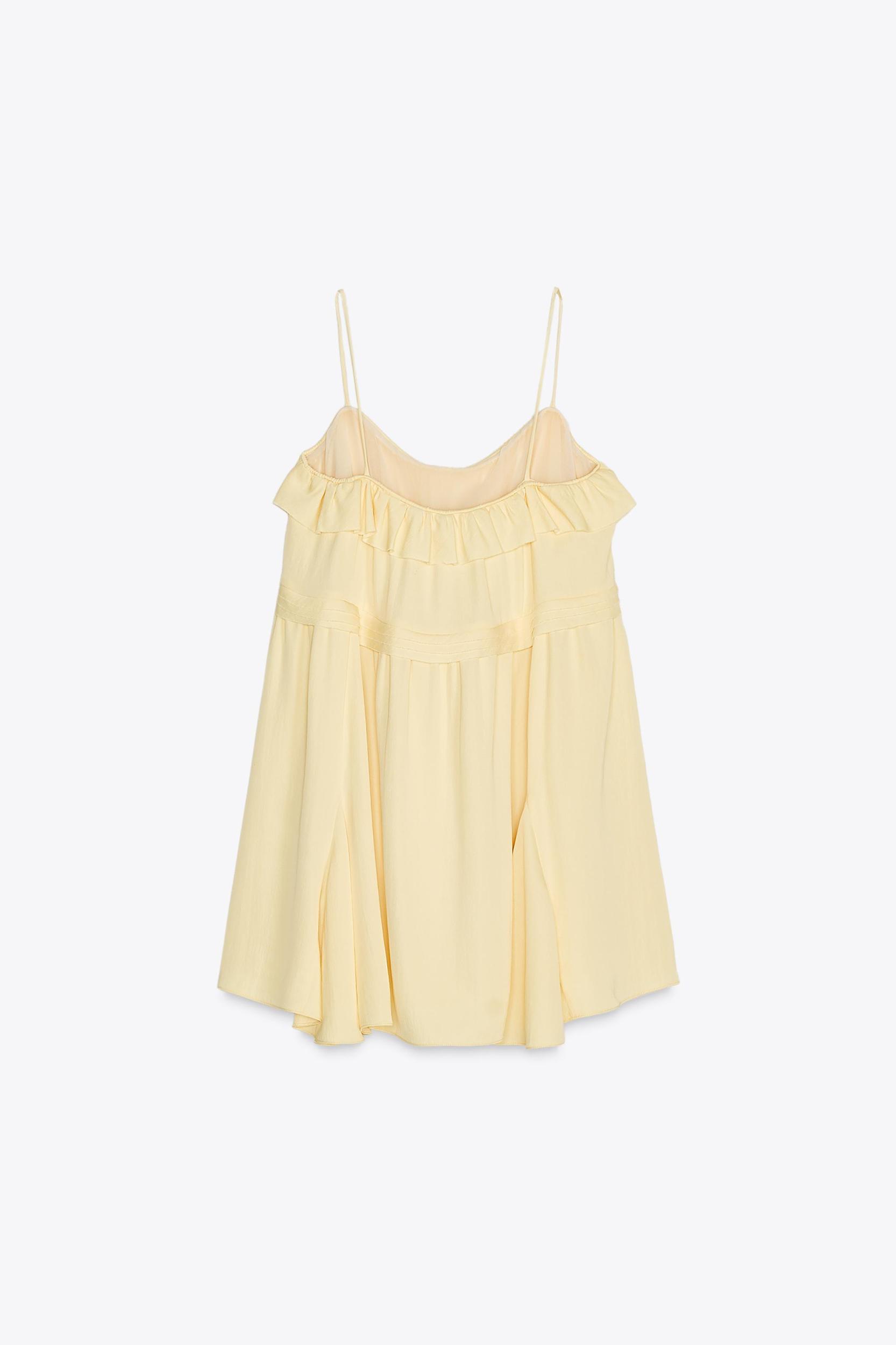 SHORT RUFFLE DRESS ZW COLLECTION Product Image