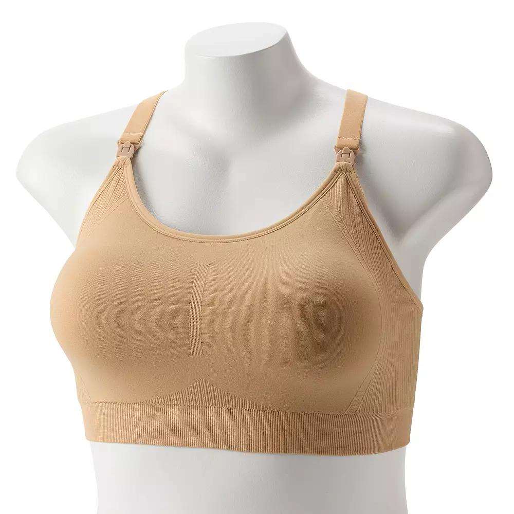 Plus Size Tek Gear® Maternity Nursing Bra, Women's, Size: 4XL, Mini Latte Product Image