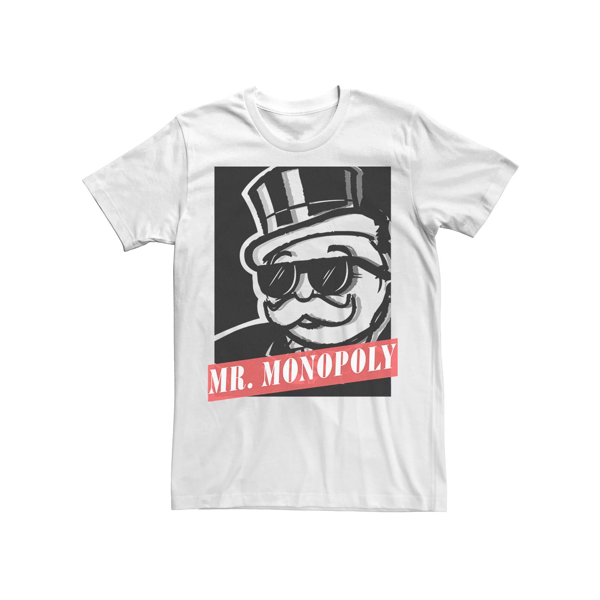 Men's Monopoly Mr. Monopoly Graphic Poster Tee,  Product Image