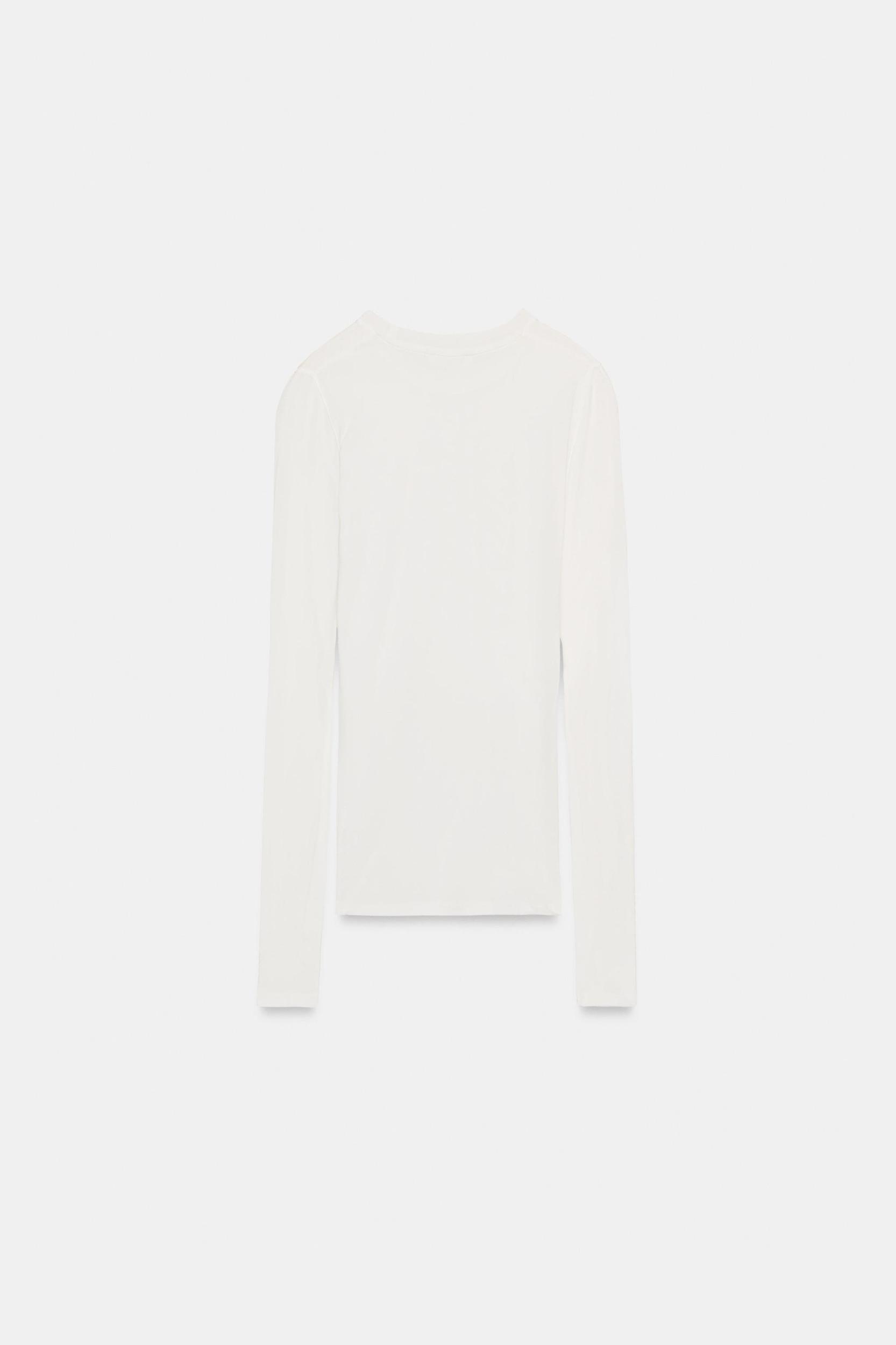 COTTON LONG SLEEVE T-SHIRT Product Image
