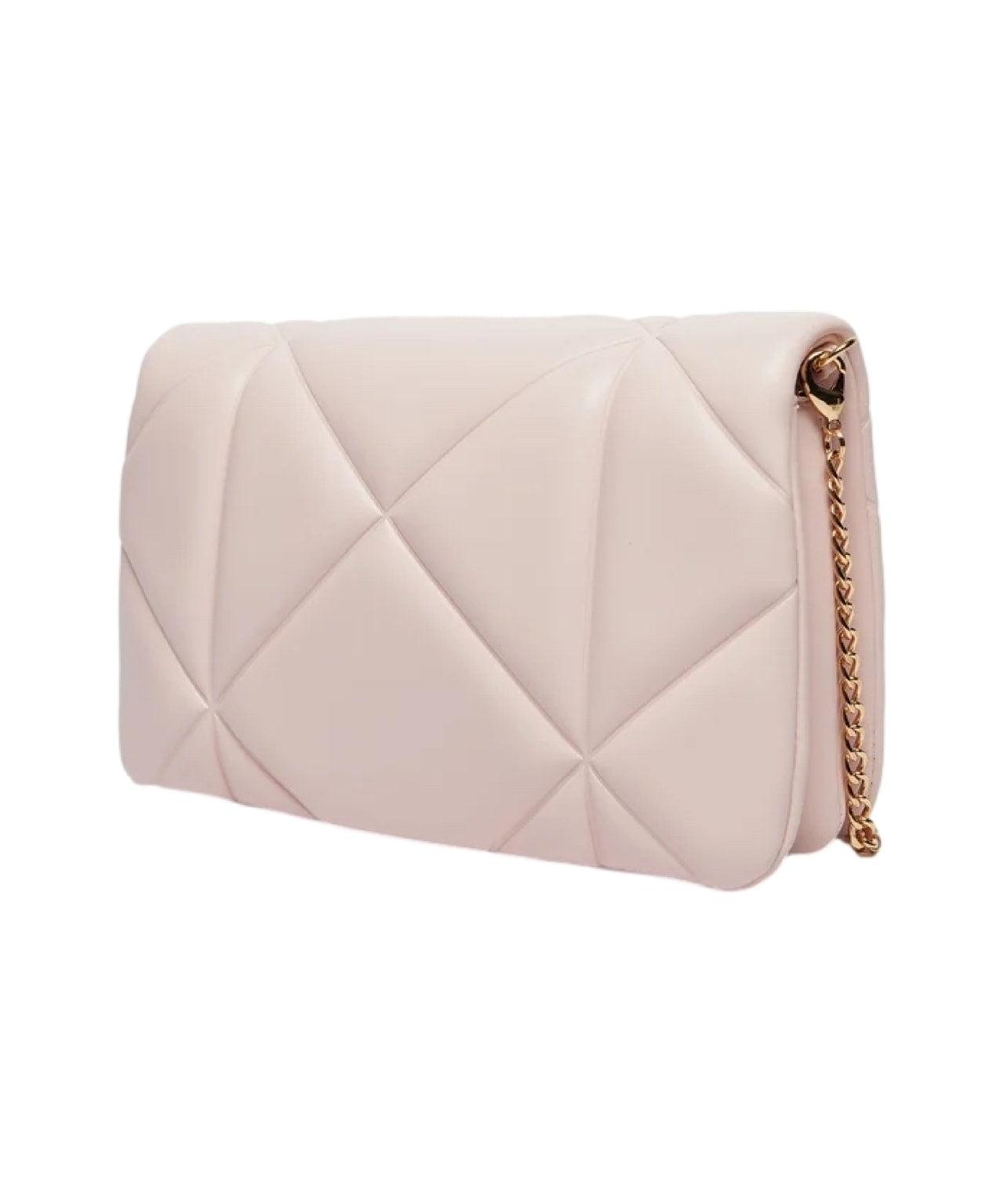 Quilted shoulder bag with logo Product Image